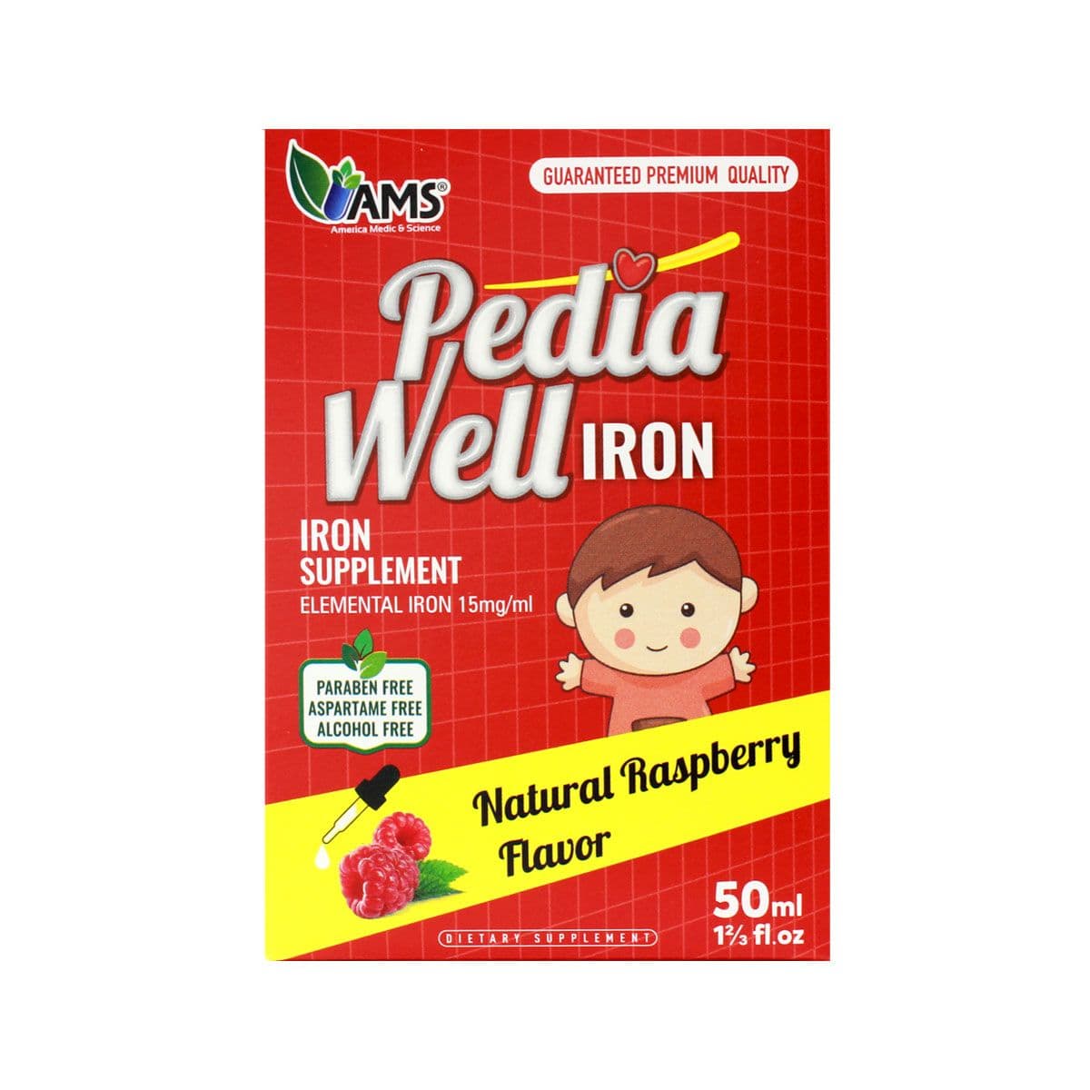 პედია ველი - Pedia Well რკინა წვეთები 50მლ