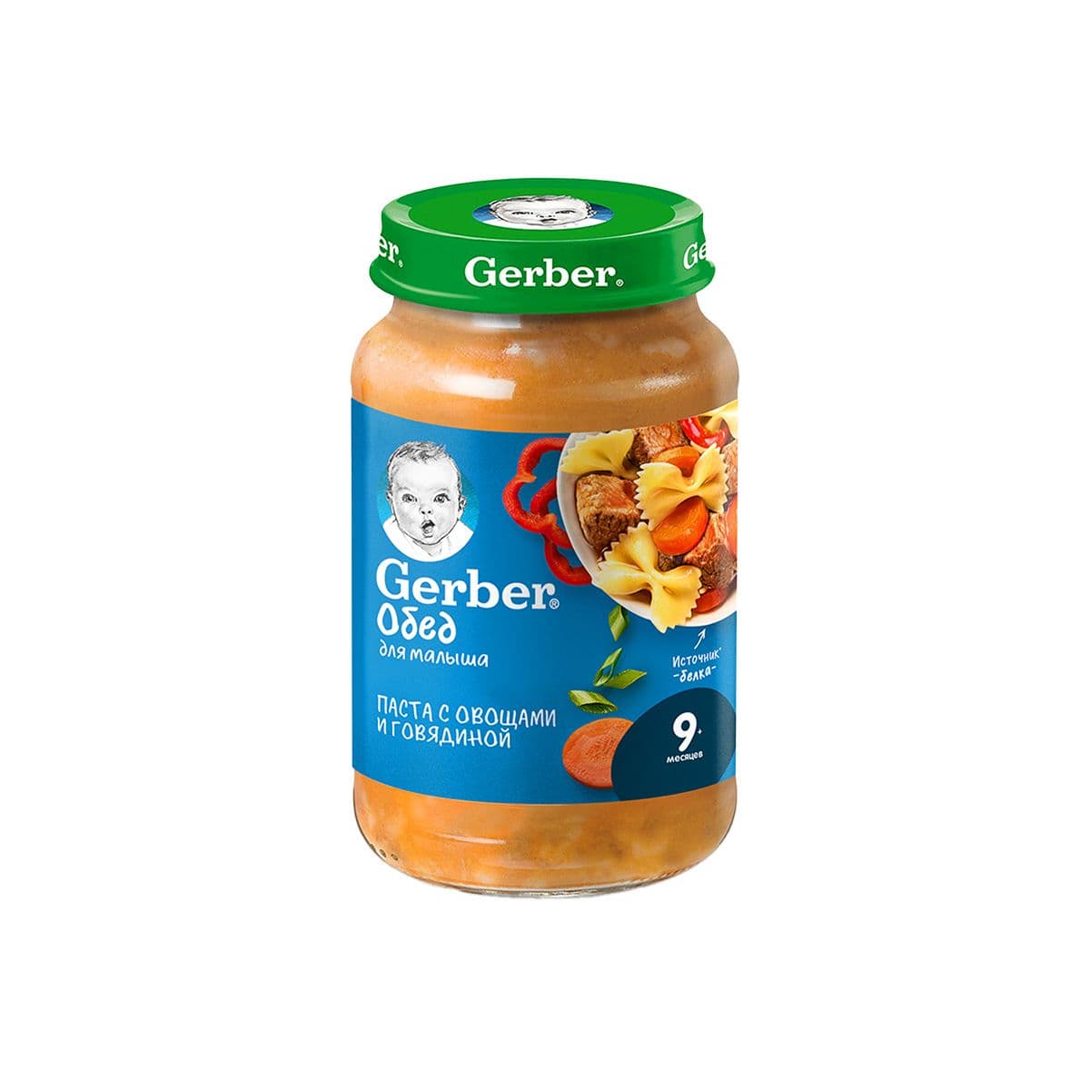 პიურე ხორცი და პასტა/ბს 6359 გერბერი - Gerber