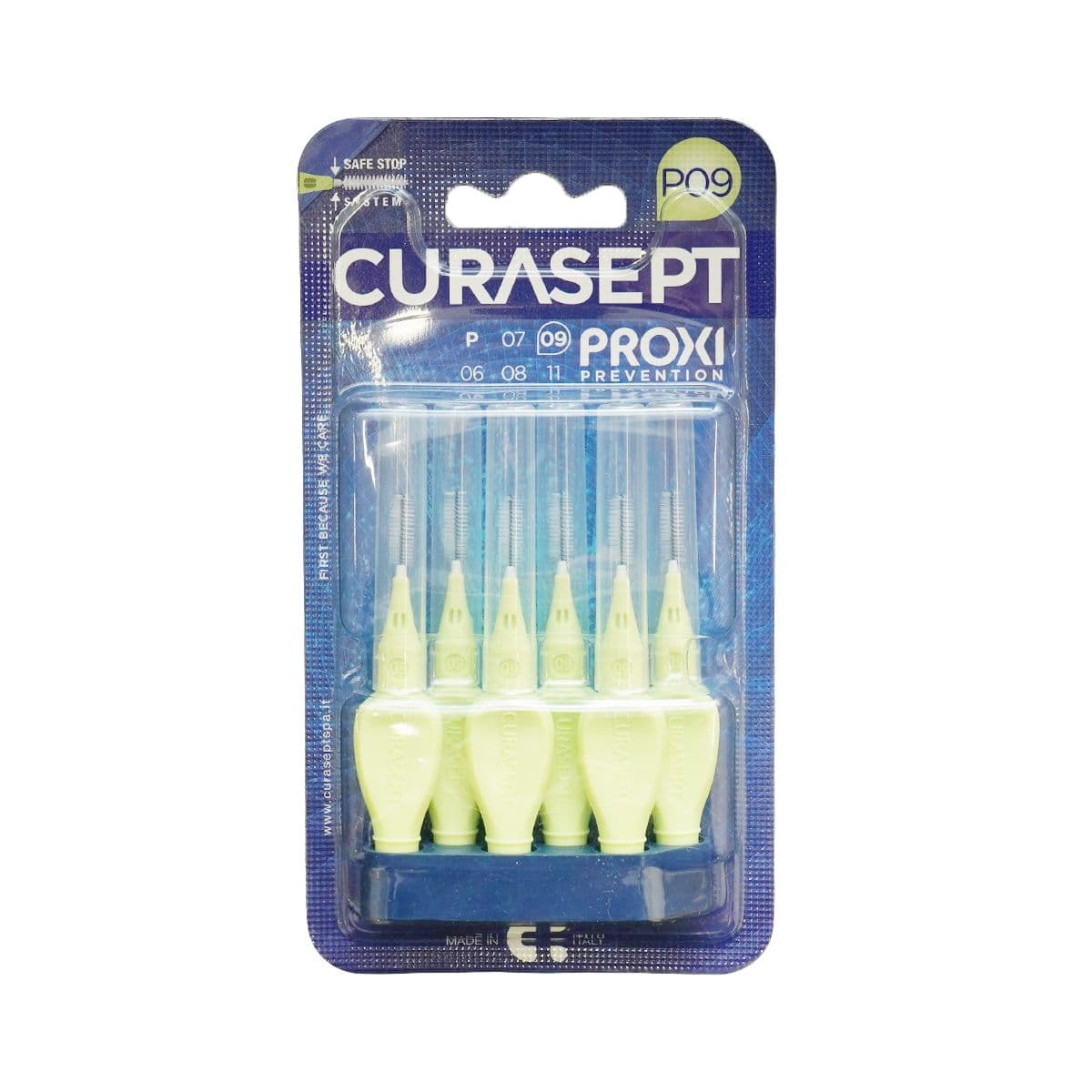 კბილთაშუა ჯაგრისი P09 Light Green 2803 კურასეპტი - Curasept