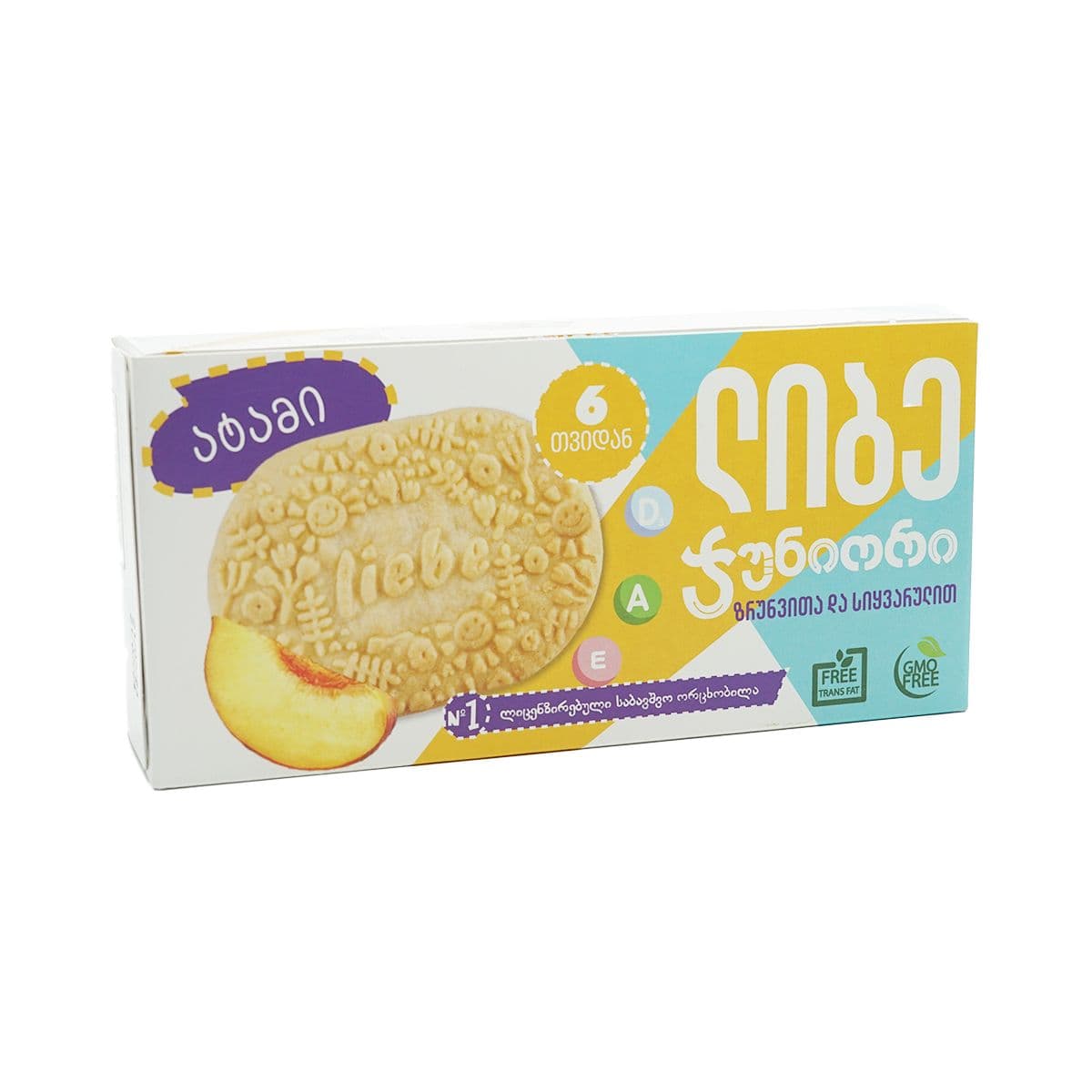 ორცხობილა ატამი 160გ 0898 ლიბე - Liebe