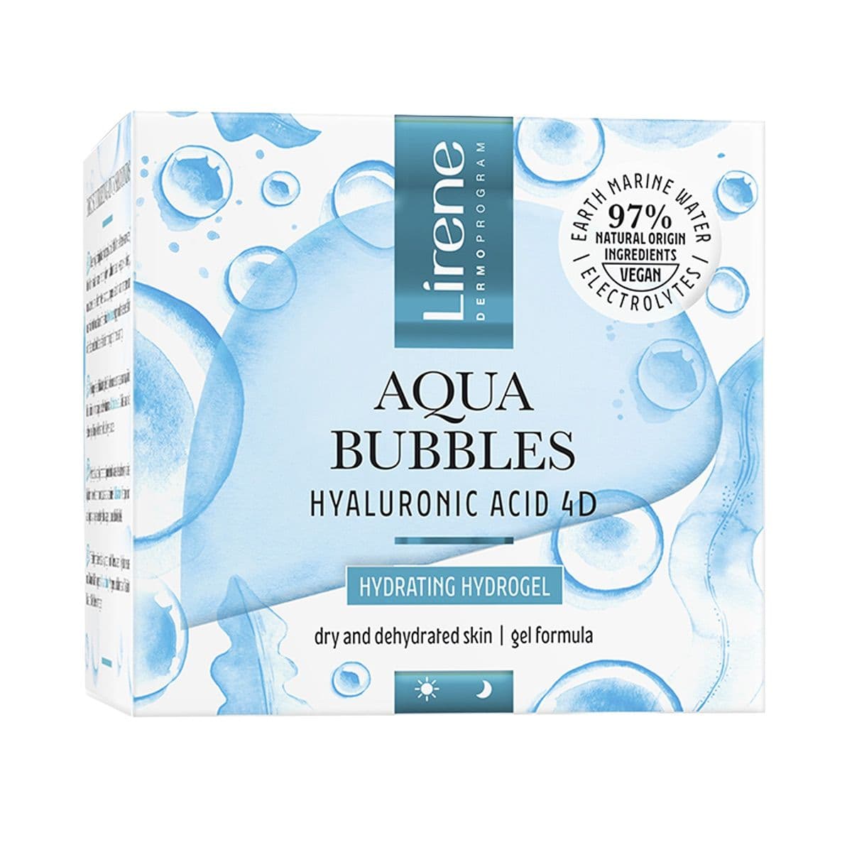 სახის დამატენიანებელი გელი Bubble 69212 ლირენე - Lirene