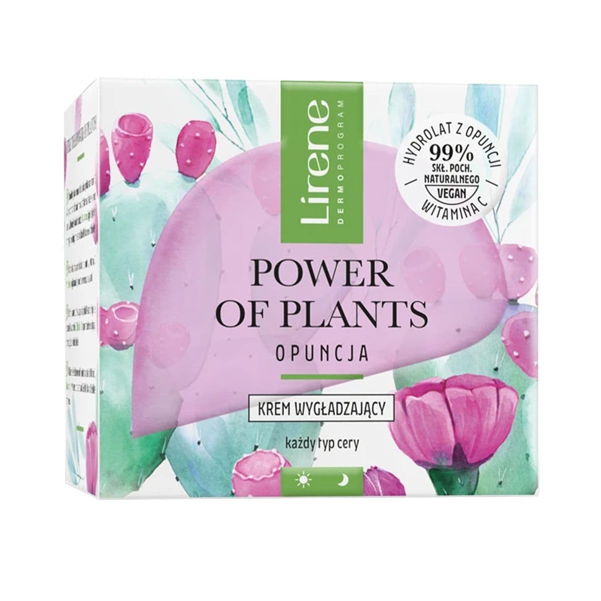 კრემი დამატენიანებელი Opuntia 7201 ლირენე - Lirene