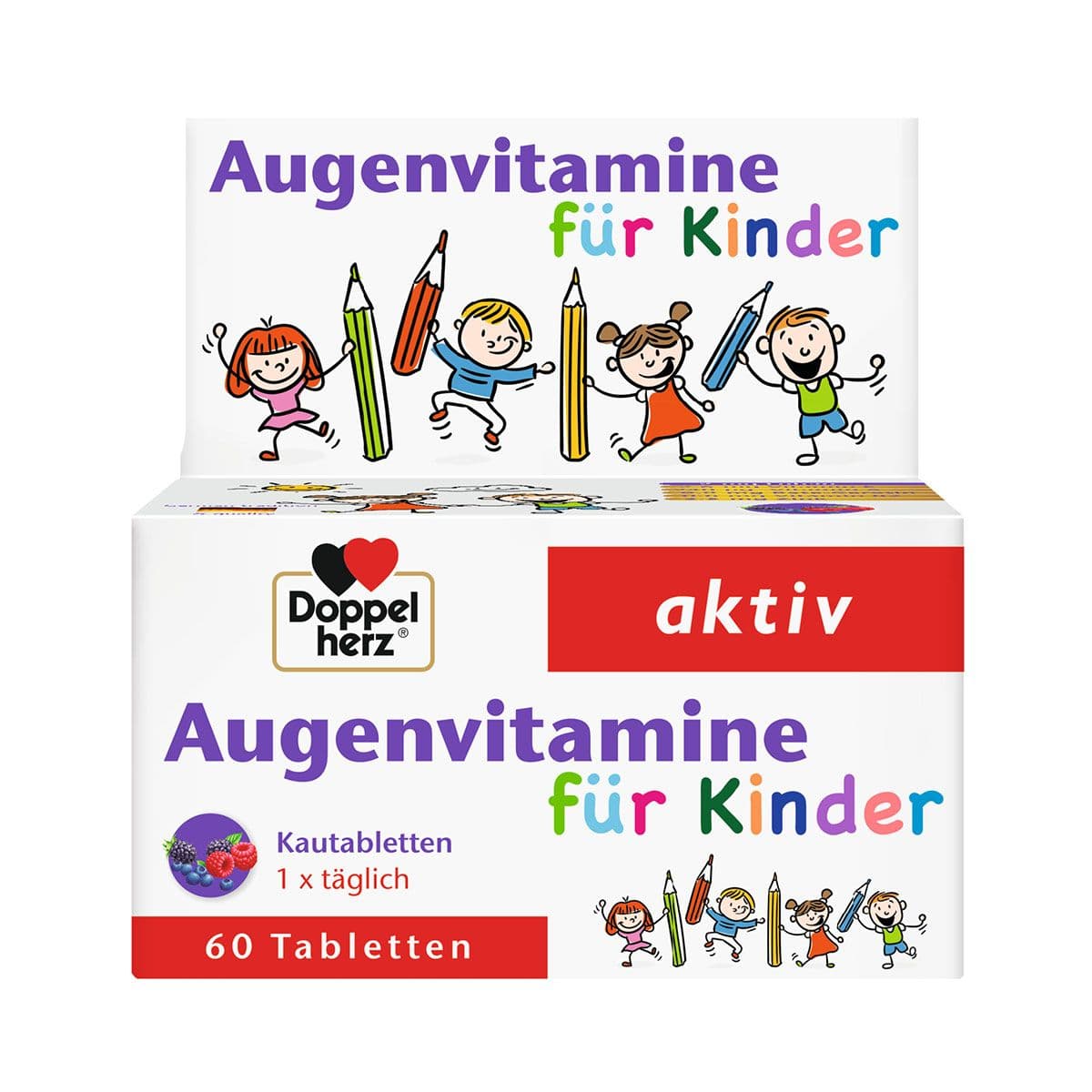 საბავშვო თვალის ვიტამინები 60 ტაბლეტი დოპელჰერცი - Doppelherz