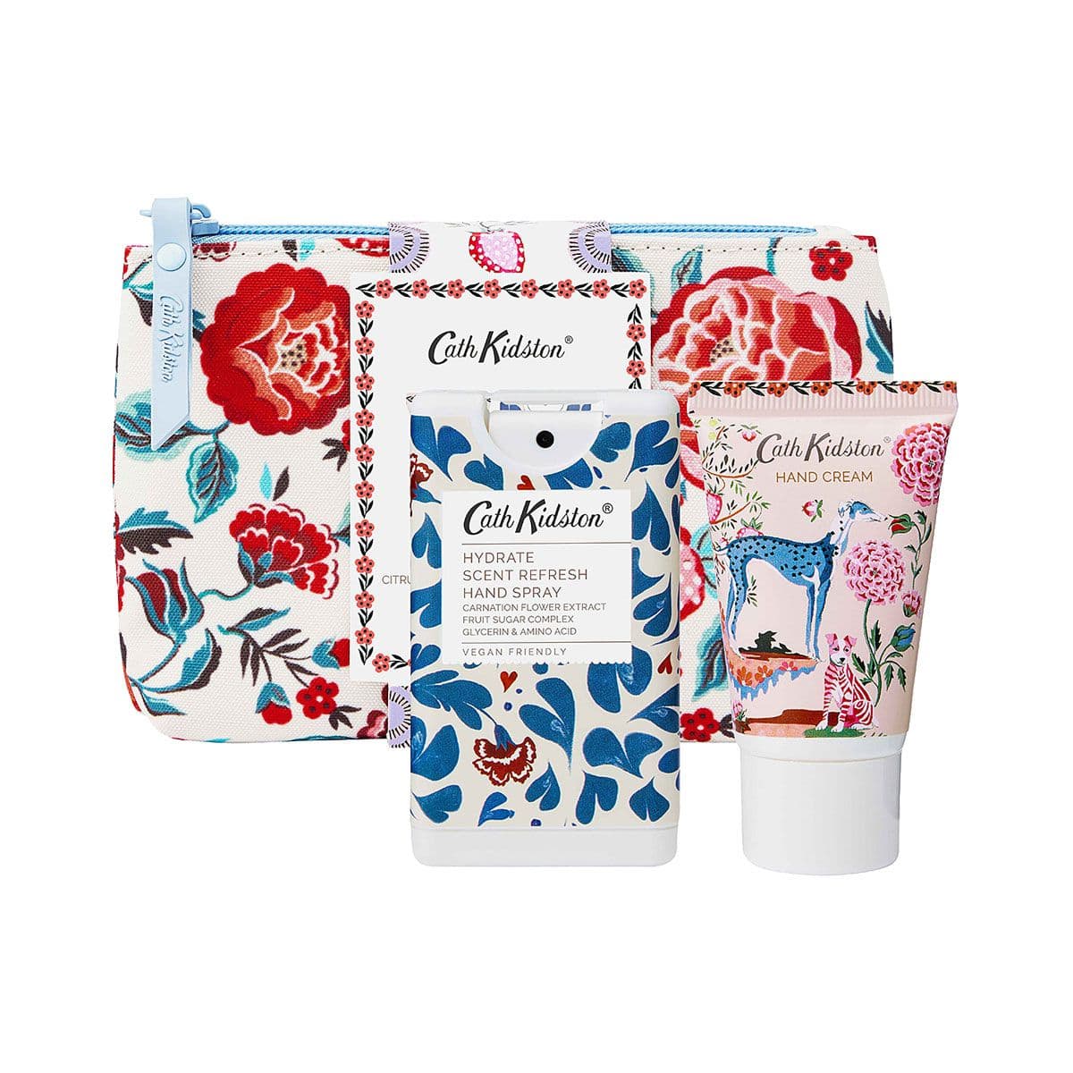 ნაკრები ხელის კრემი და სპრეი Cath Kidston 5343 ჰესკოტი და აივორი - Heathcote & Ivory