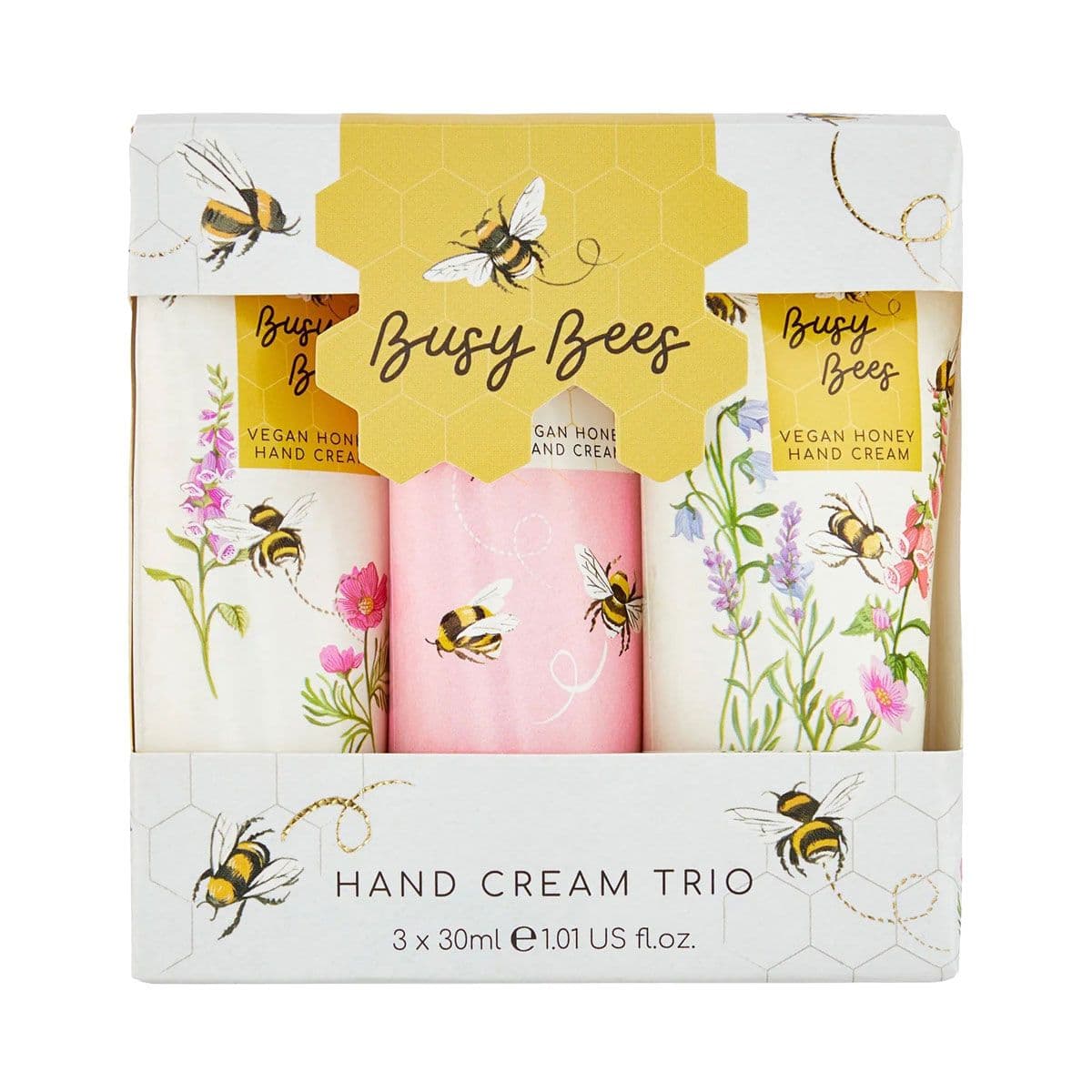 ხელის კრემები 30მლ 3 ცალი Busy Bees 4243 ჰესკოტი და აივორი - Heathcote & Ivory