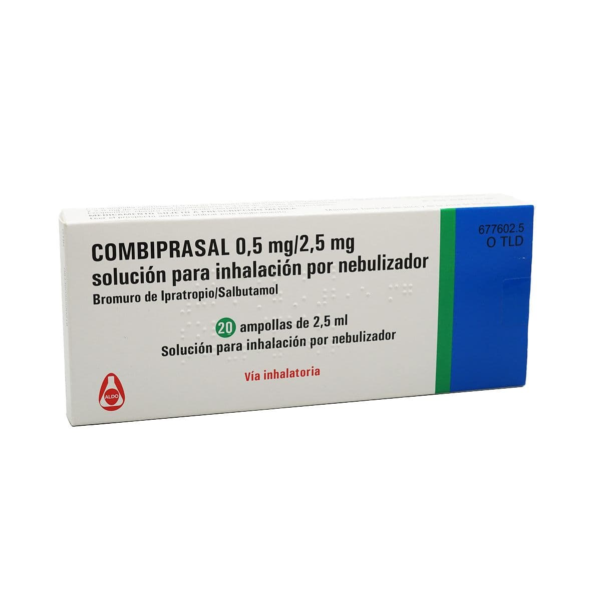 კომბიპრასალი - Combiprasal 2.5მლ 20 საინჰალაციო ამპულა