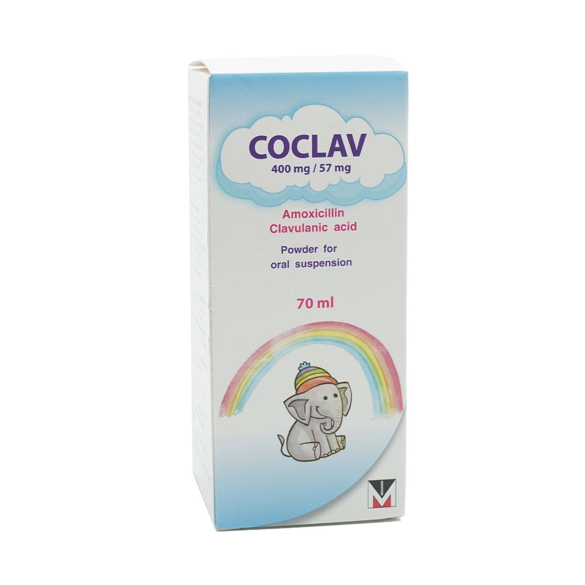 კოკლავი - Coclav სუსპენზია 457მგ/5მლ 70მლ