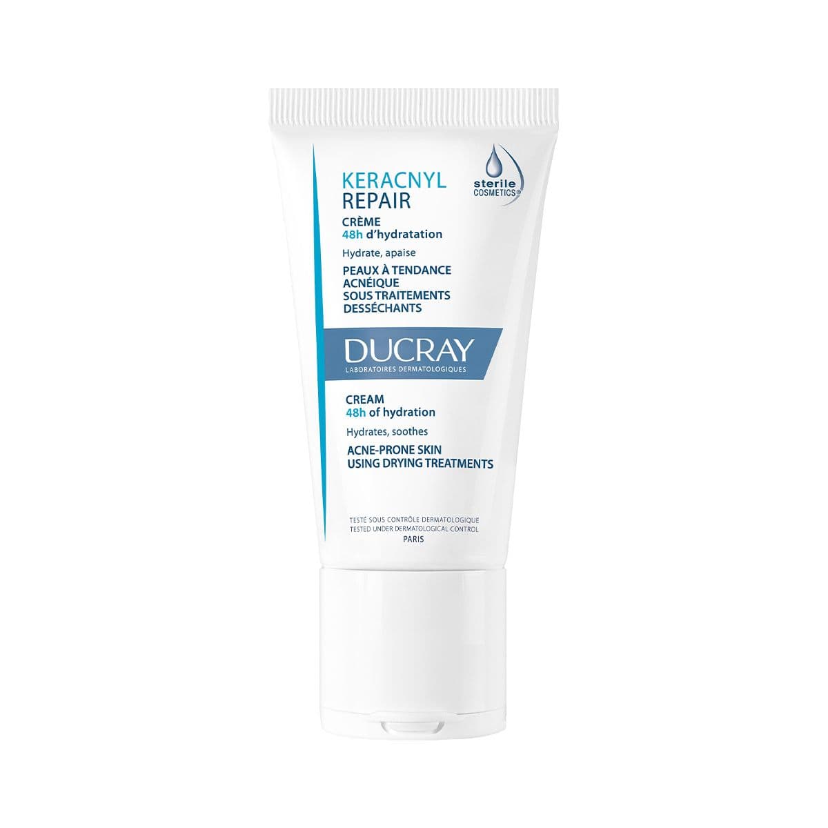 Ducray - დუკრე Keracnyl აკნესკენ მიდრეკილი მკურნალობის შედეგად გამომშრალი კანის კრემი 50 მლ 7418
