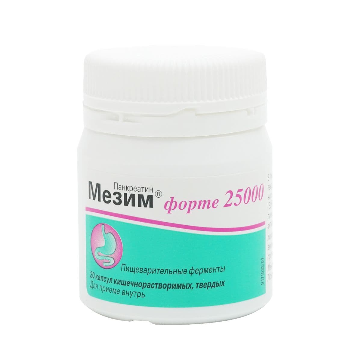 მეზიმ ფორტე - Mezym Forte 25000 ერთეული 20 კაფსულა