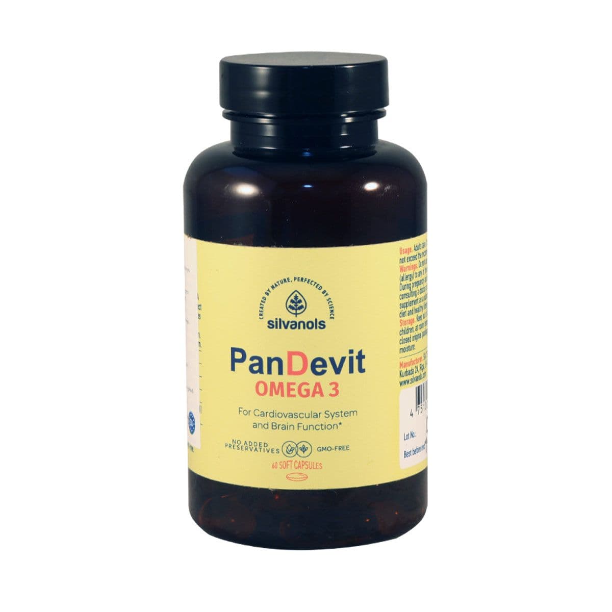 პანდევიტი - Pandevit ომეგა 3 60 კაფსულა
