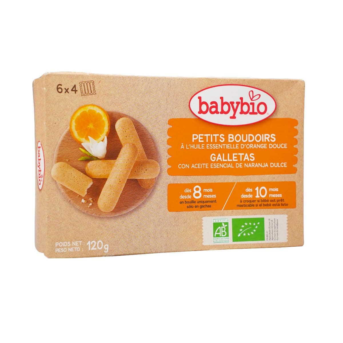 ფრანგული ბისკვიტი თხილით 2205 ბეიბი ბიო - Baby Bio