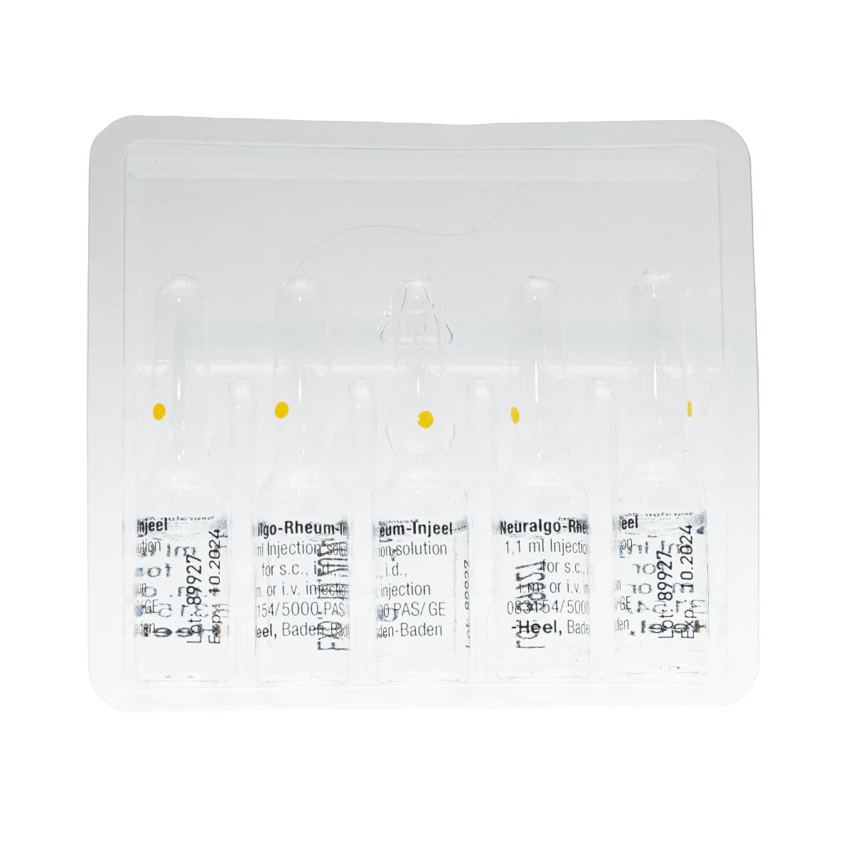 ნეურალგო-რეუმ-ინჯელი - Neuralgo-Rheu-Injeel 1.1მლ 5 ამპულა