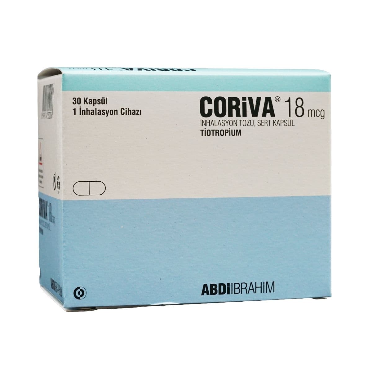 კორივა - Coriva საინჰალაციო ფხვნილი 18მკ და 30 კაფსულა