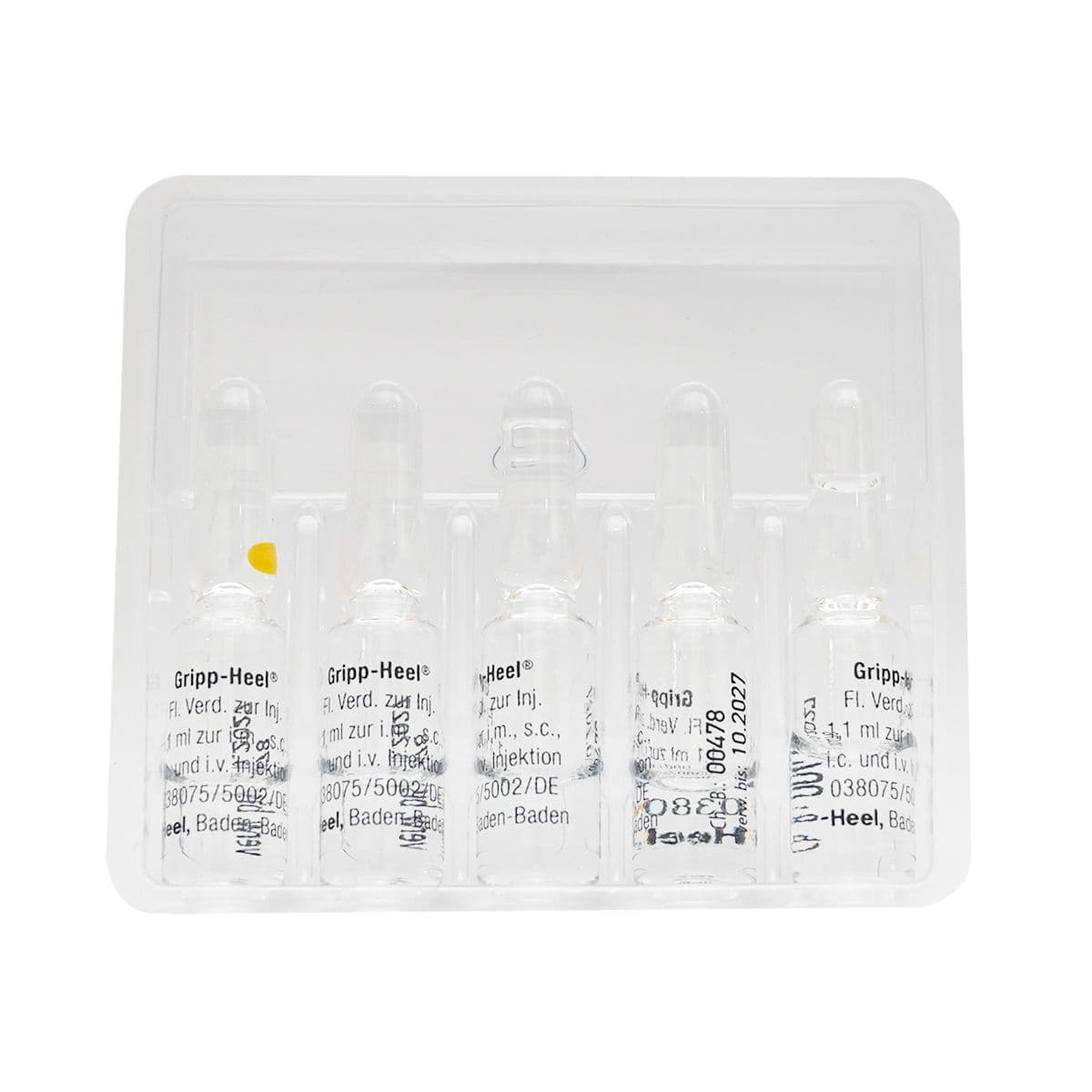 გრიპ-ჰეელი - Gripp-Heel 5 ამპულა