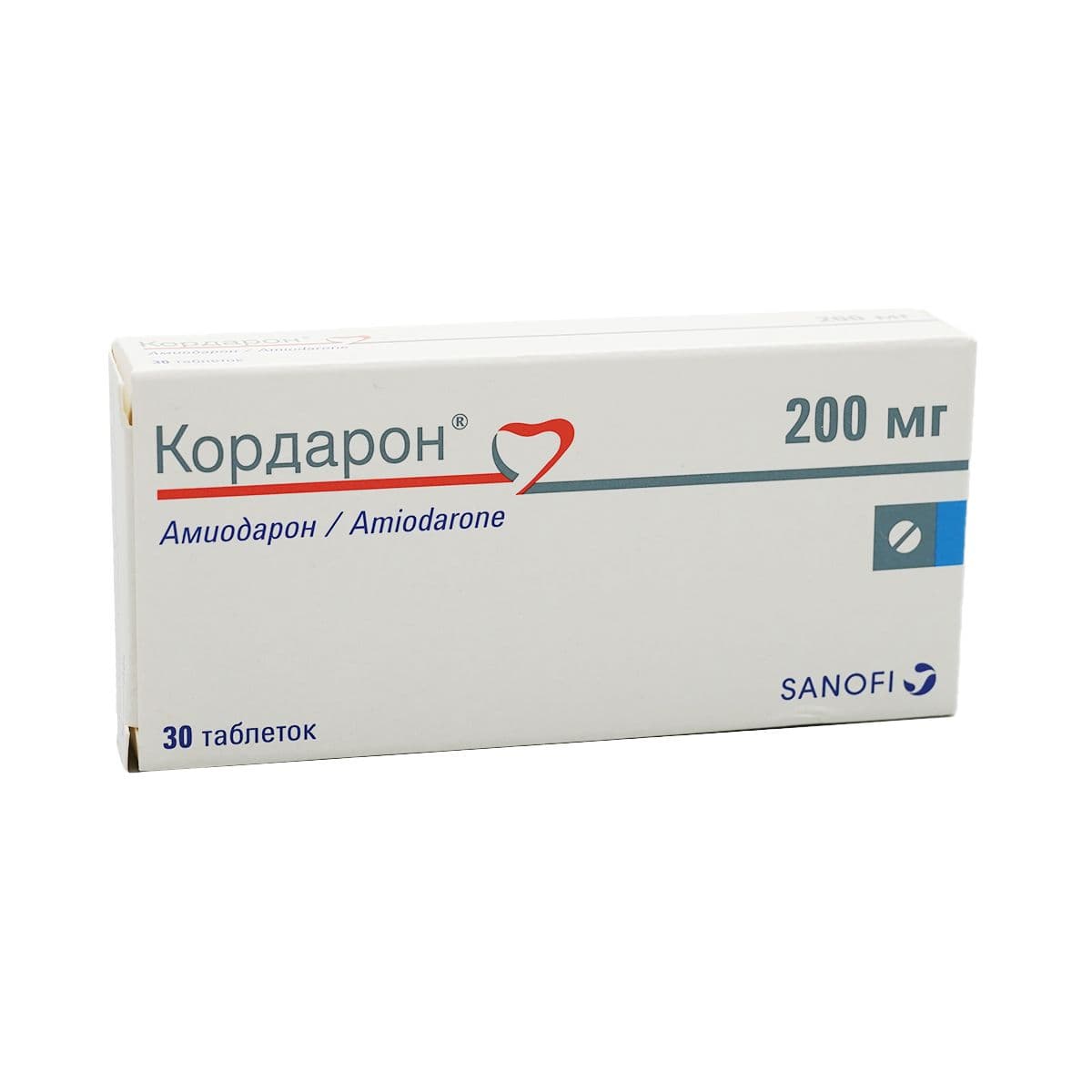 კორდარონი - Cordarone 200მგ 30 ტაბლეტი