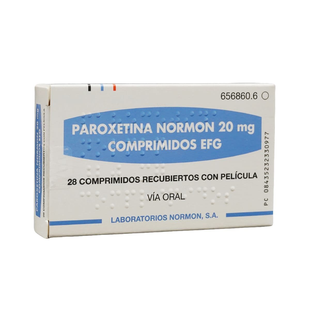 პაროქსეტინი ნორმონი - Paroxetina Normon 20მგ 28 ტაბლეტი