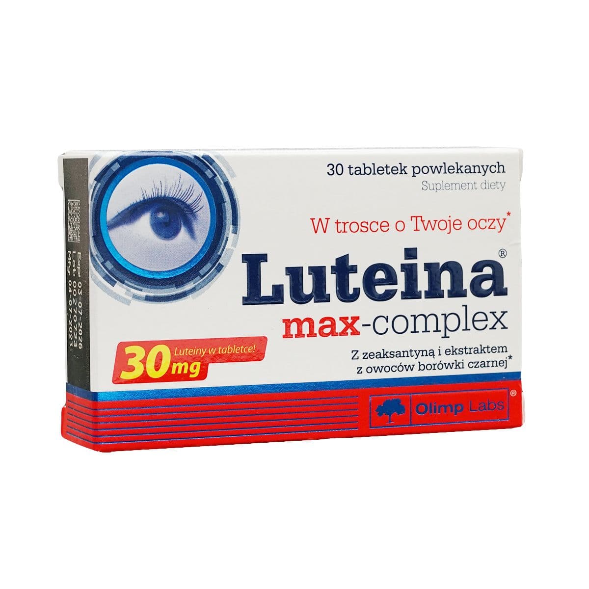 ლუთეინ მაქს-კომპლექსი - Lutein Max-Complex 30 ტაბლეტი