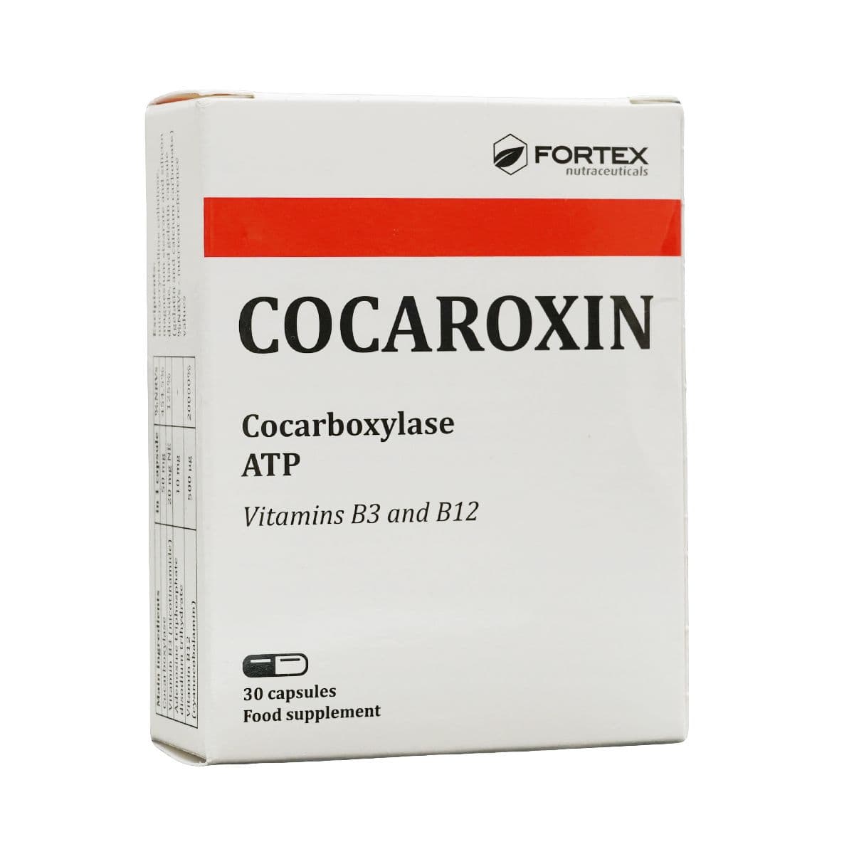 კოკაროქსინი - Cocaroxin 30 კაფსულა
