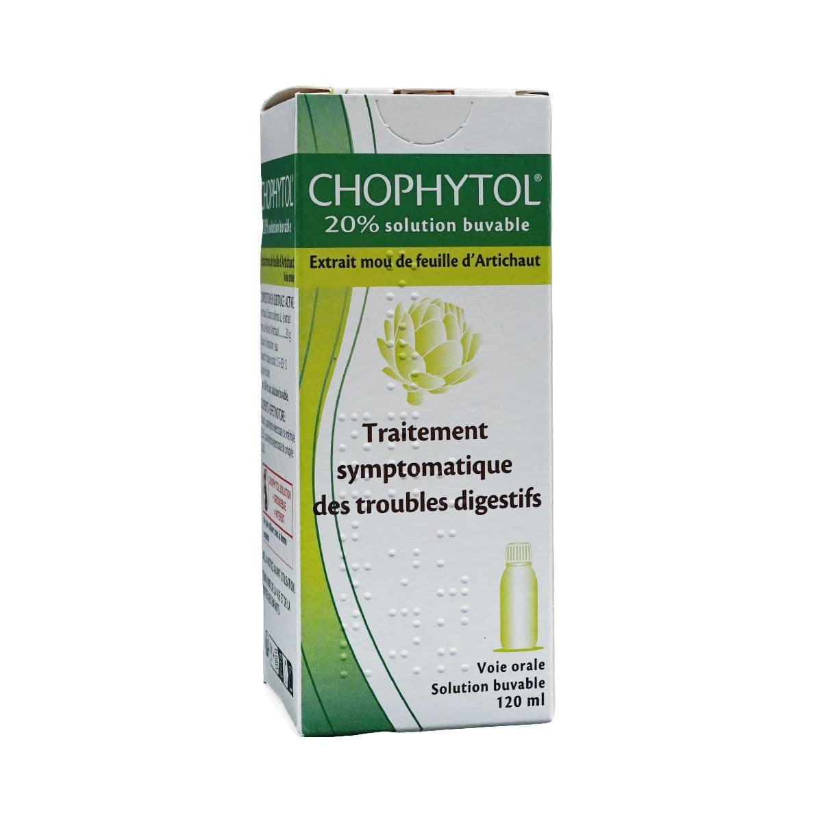 ხოფიტოლი - Chophytol სიროფი 20% 120მლ