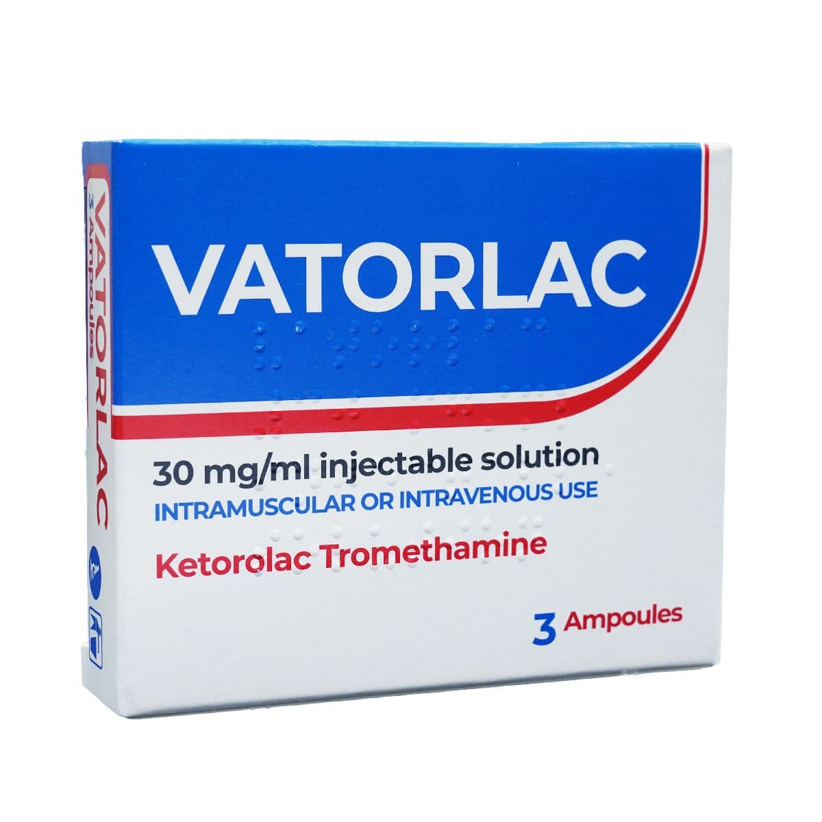 ვატორლაკი - Vatorlac 30მგ/მლ 1მლ 3 ამპულა