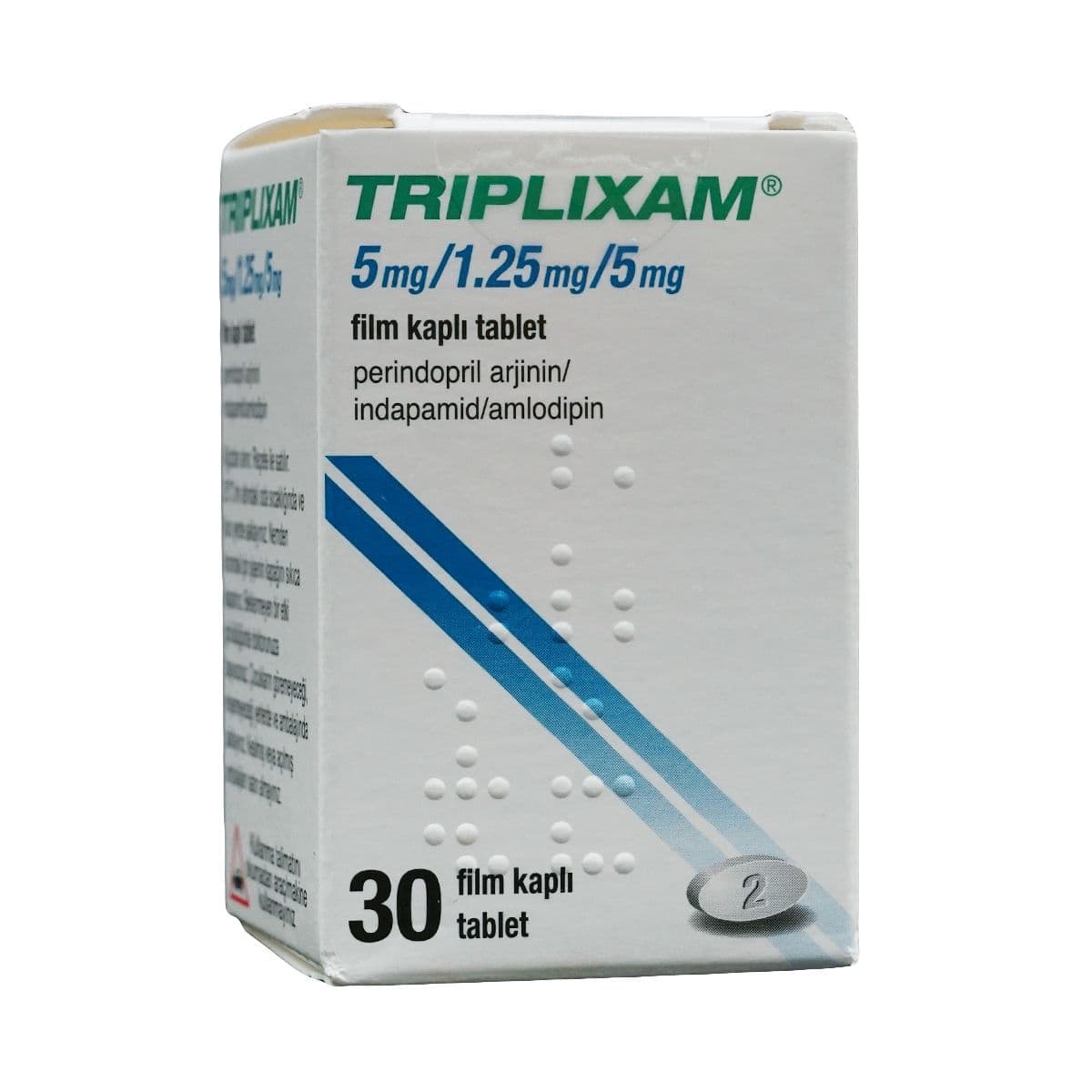 Triplixam - ტრიპლიქსამი 5/1.25/5მგ 30 ტაბლეტი