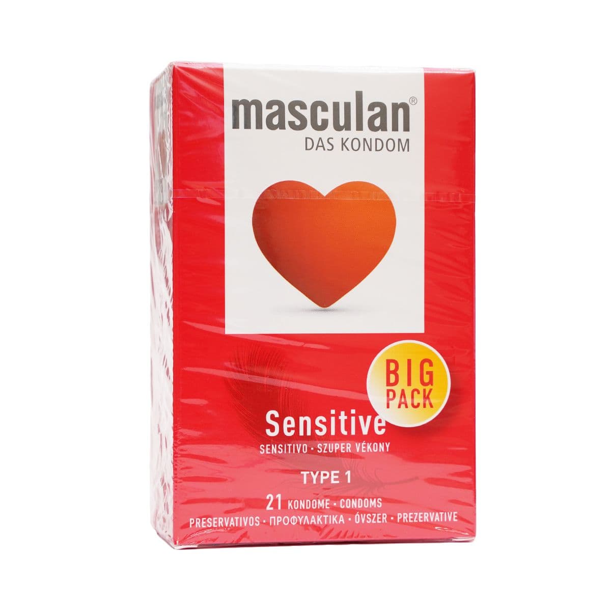 პრეზერვატივი 21 ცალი მასკულანი - Masculan