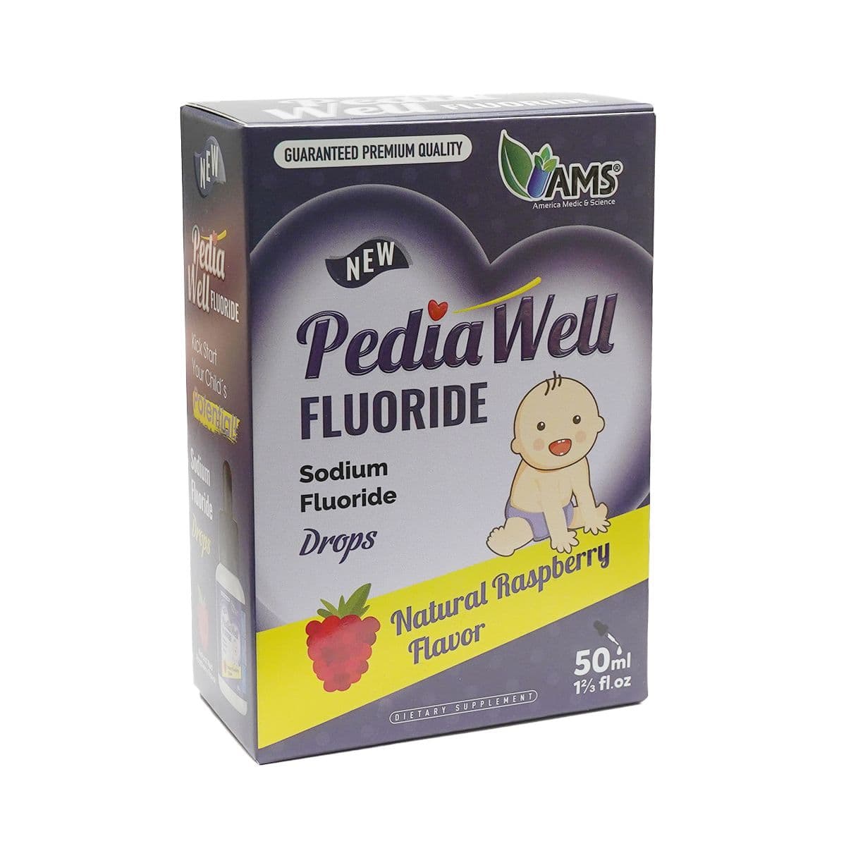 პედია ველი - Pedia Well ფლუორიდე წვეთები 50მლ