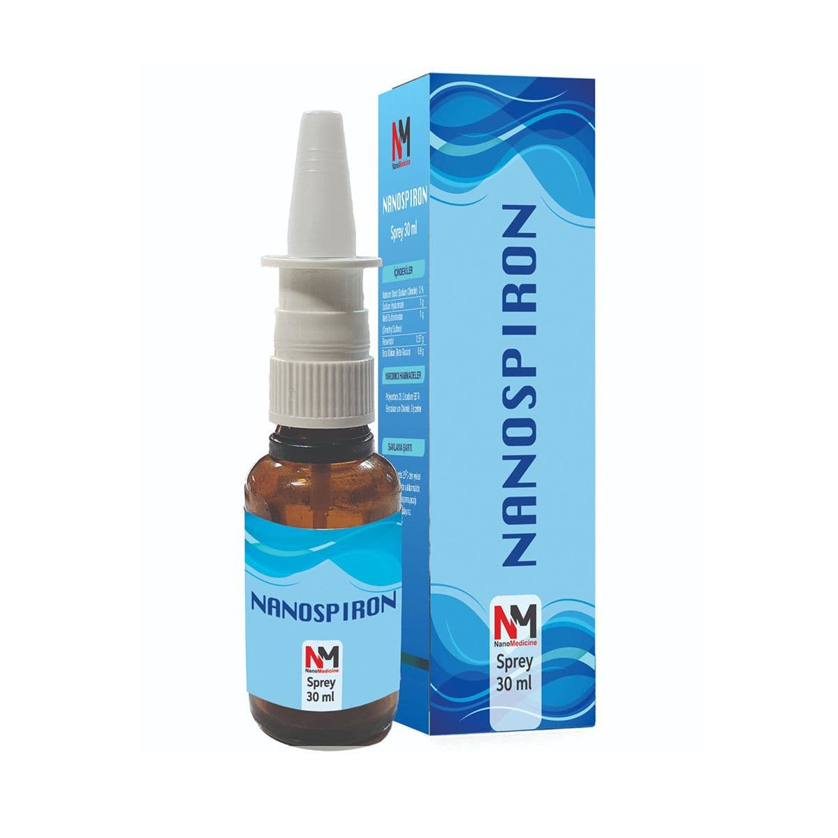 ნანოსპირონი ცხვირის სპრეი 30მლ