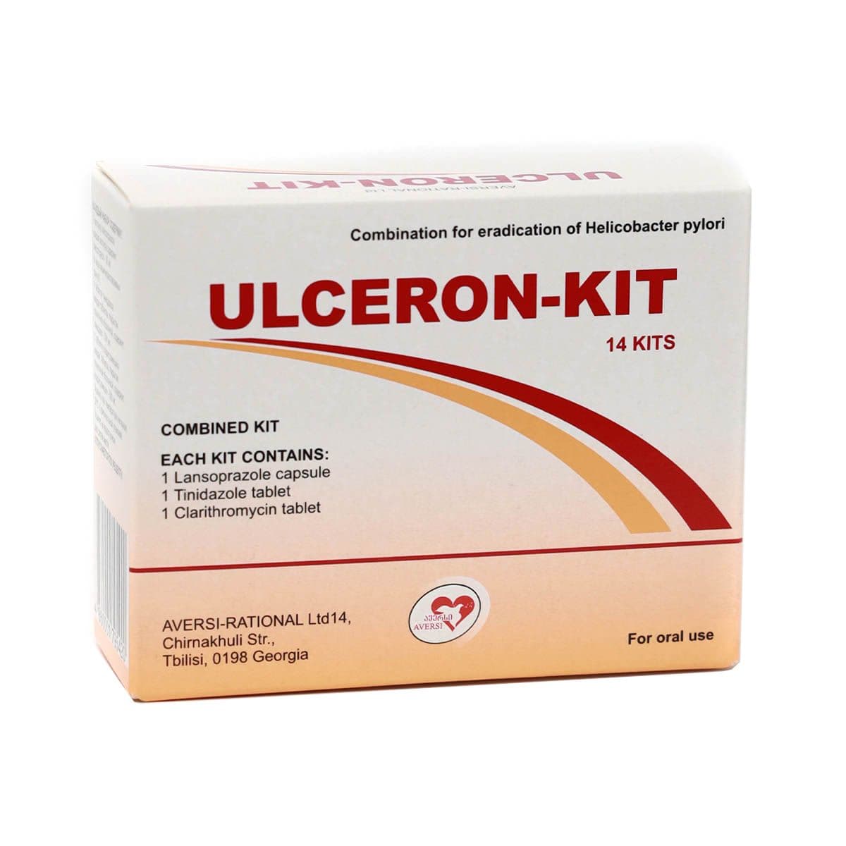 ულცერონი-კიტი - Ulceron 14 ბლისტერი