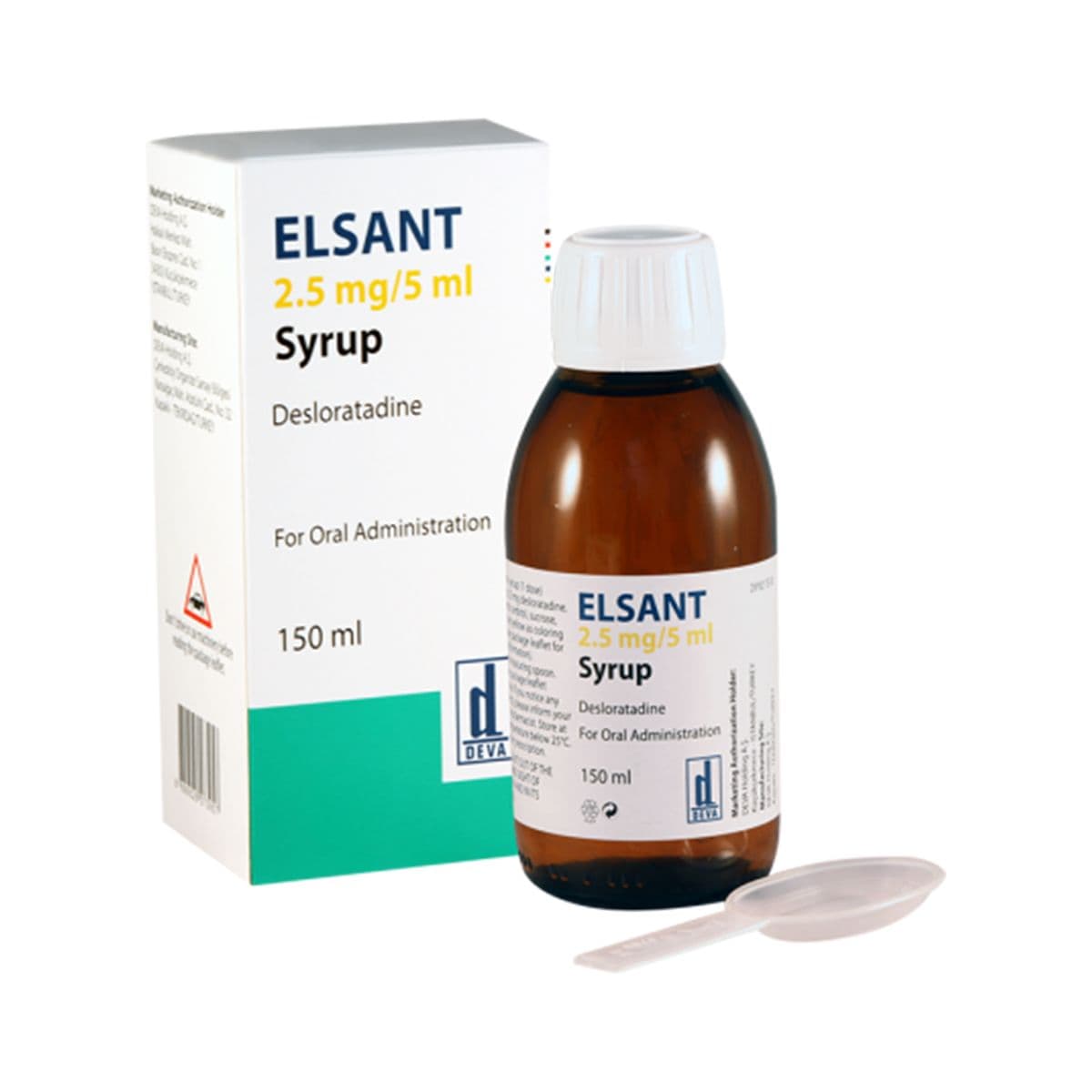 ელსანტი - Elsant სიროფი 2.5მგ/მლ 150 მლ