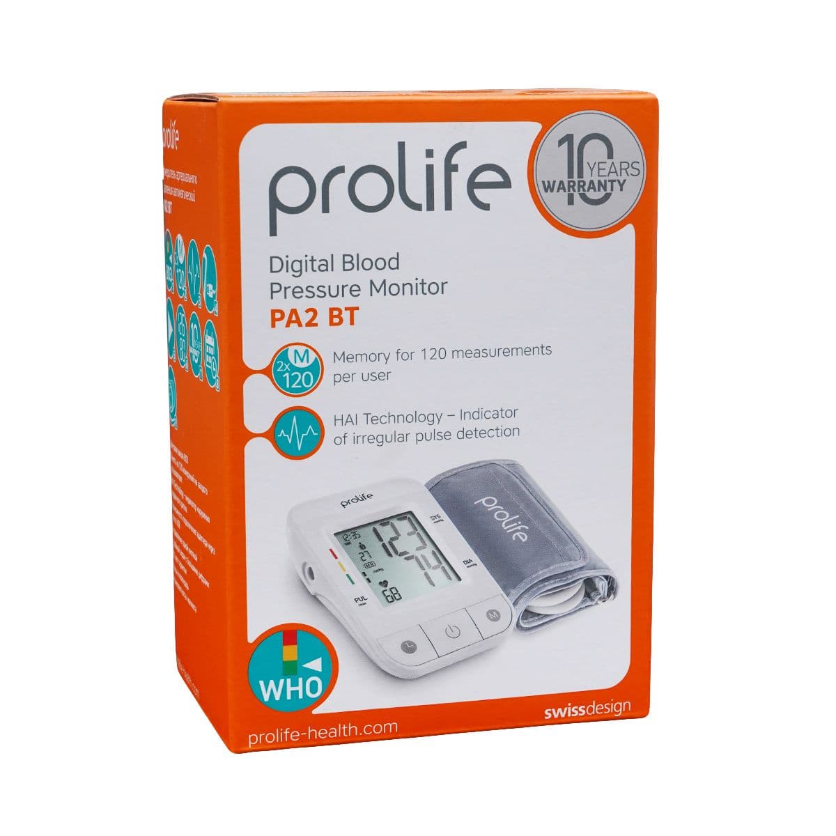 წნევის აპარატი ავტომატური Pa2 Bt პროლაიფი - Prolife