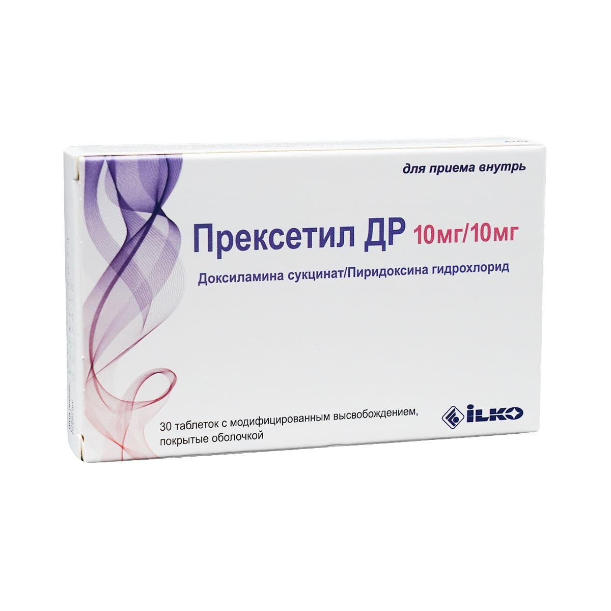 პრექსეტილი DR 10მგ+10მგ 30 ტაბლეტი