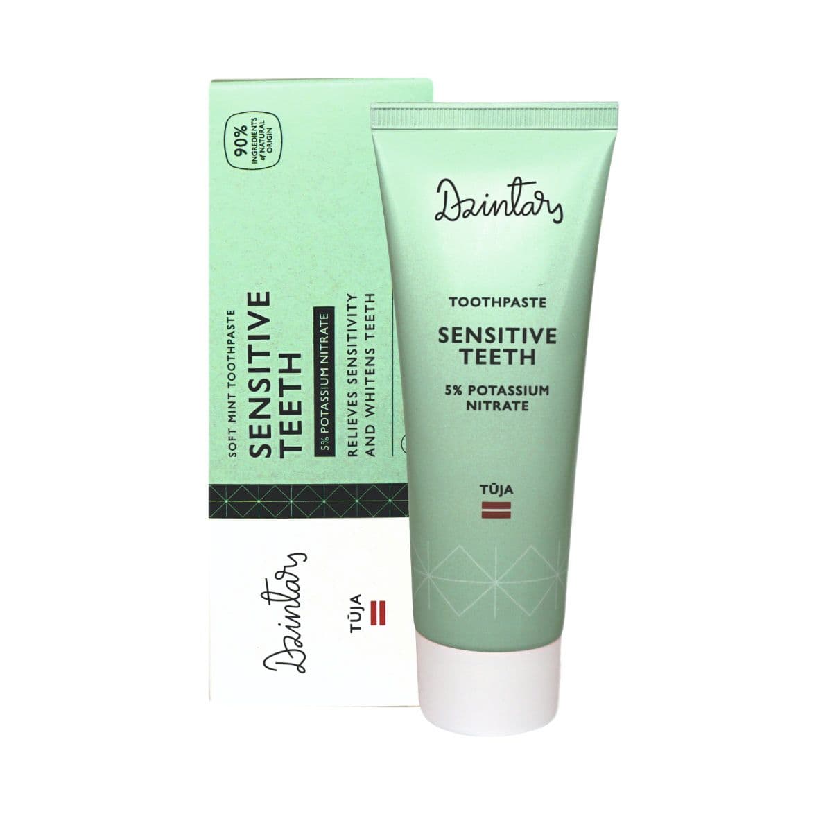 კბილის პასტა Tuja მგრძნობიარე კბილებისთვის 1599 ძინტარსი - Dzintars
