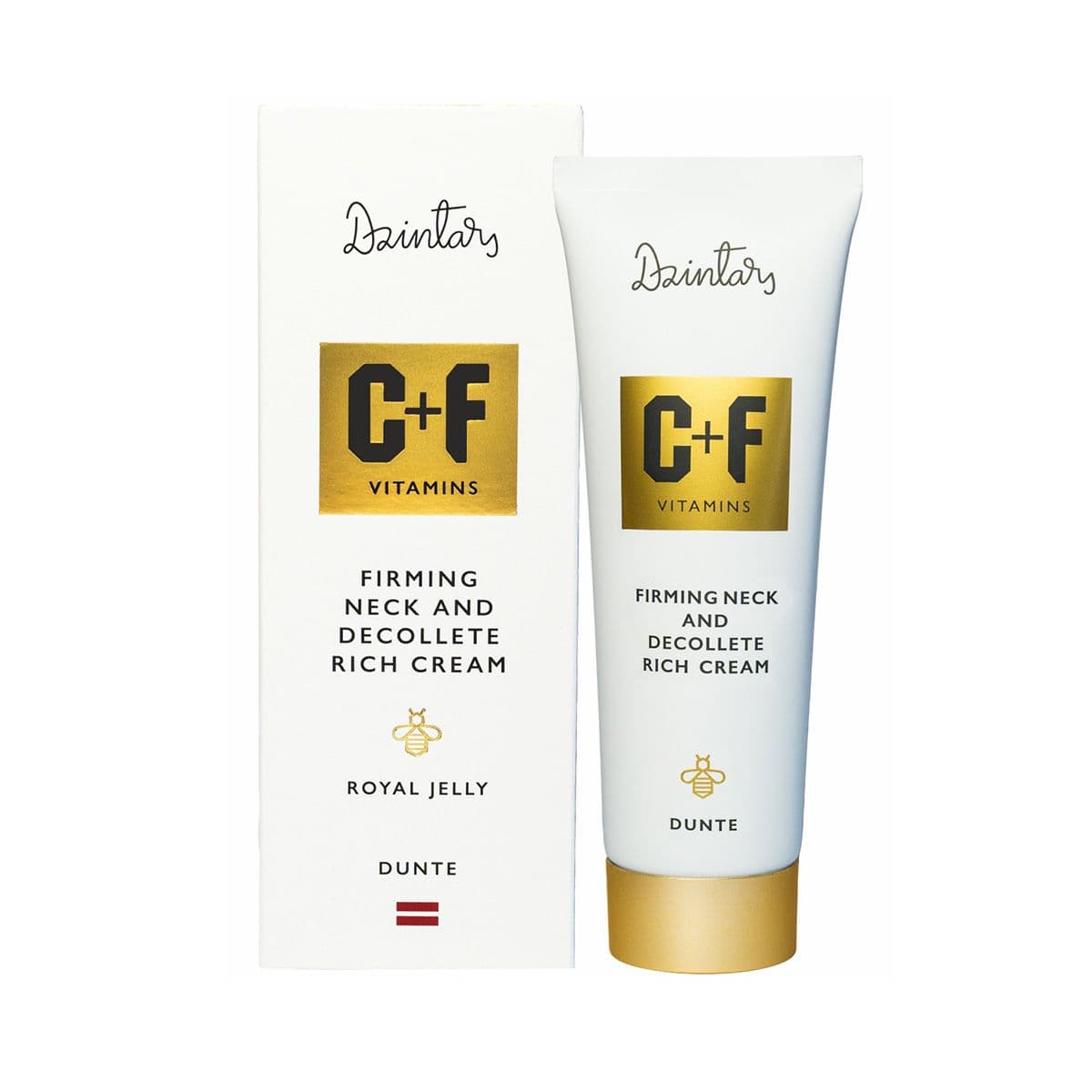 ყელისა და დეკოლტის კრემი Dunte 2527 ძინტარსი - Dzintars