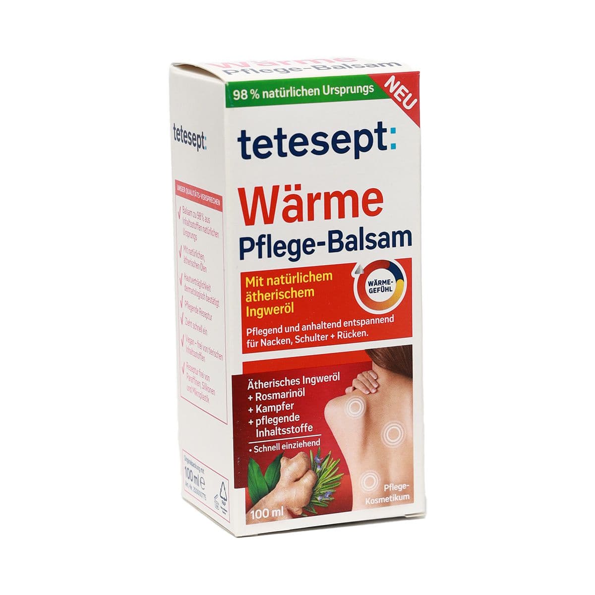 ტეტესეპტი - Tetesept გამახურებელი ბალზამი 100მლ