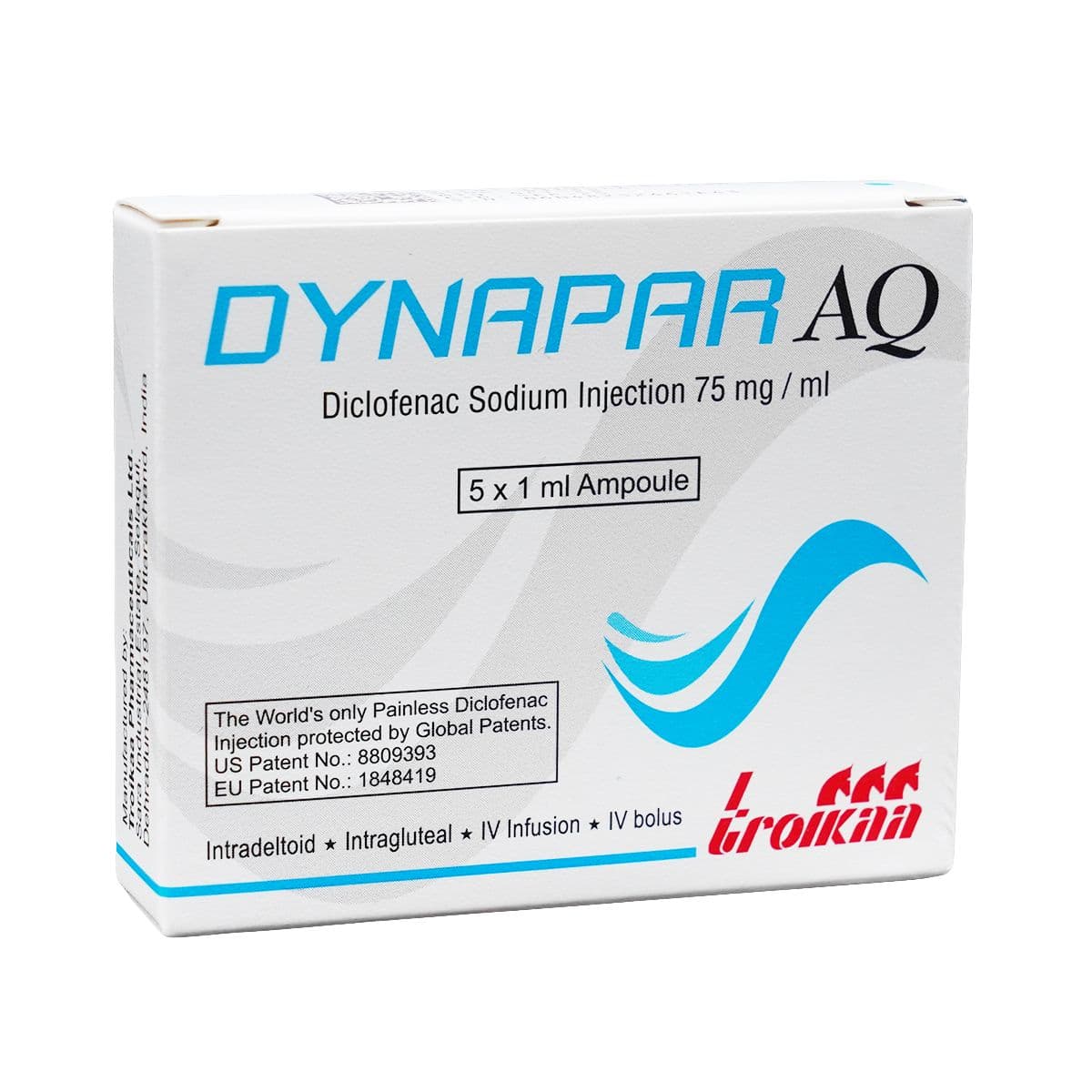 დინაპარი AQ - Dynapar AQ 75მგ/მლ 1მლ 5 ამპულა