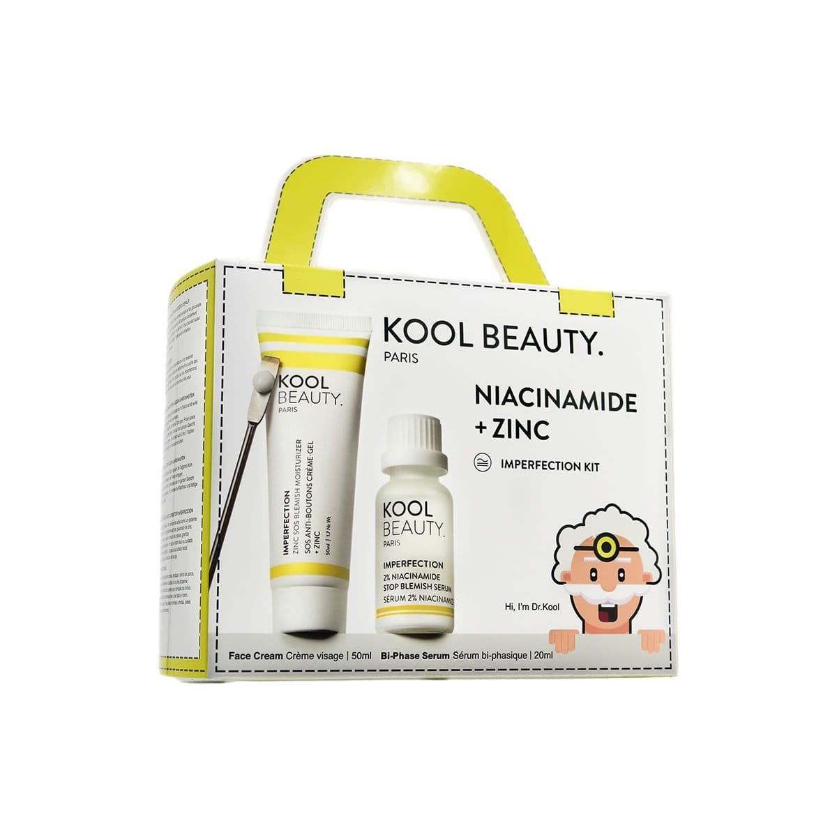 ნაკრები ნიაციამიდით Imperferction 0644 ქულ ბიუთი - Kool Beauty