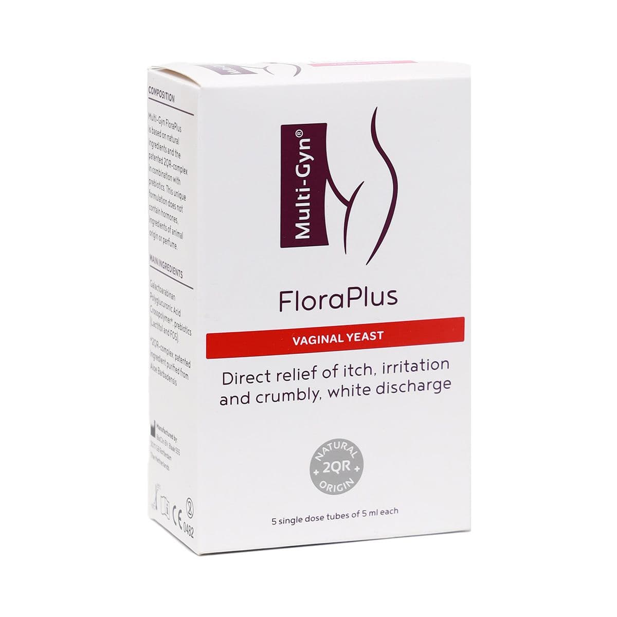 მულტი-ჯინი - Multi-Gyn ფლორა პლუსი ვაგინალური გელი 5 ტუბი