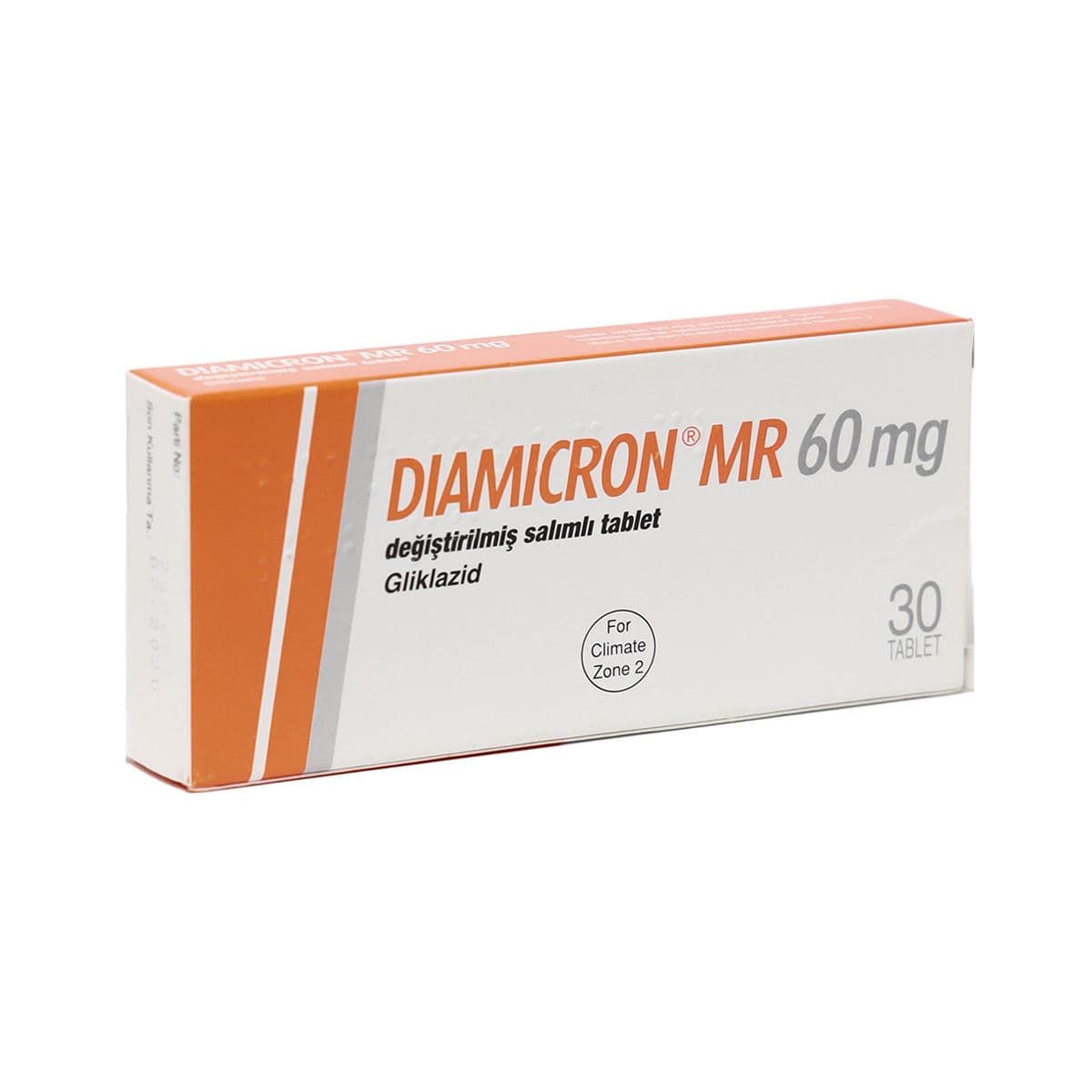 დიამიკრონი MR - Diamicron MR 60მგ 30 ტაბლეტი