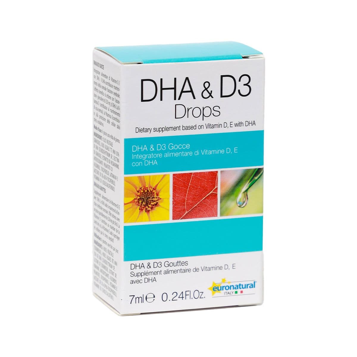 DHA და D3 წვეთები 7მლ