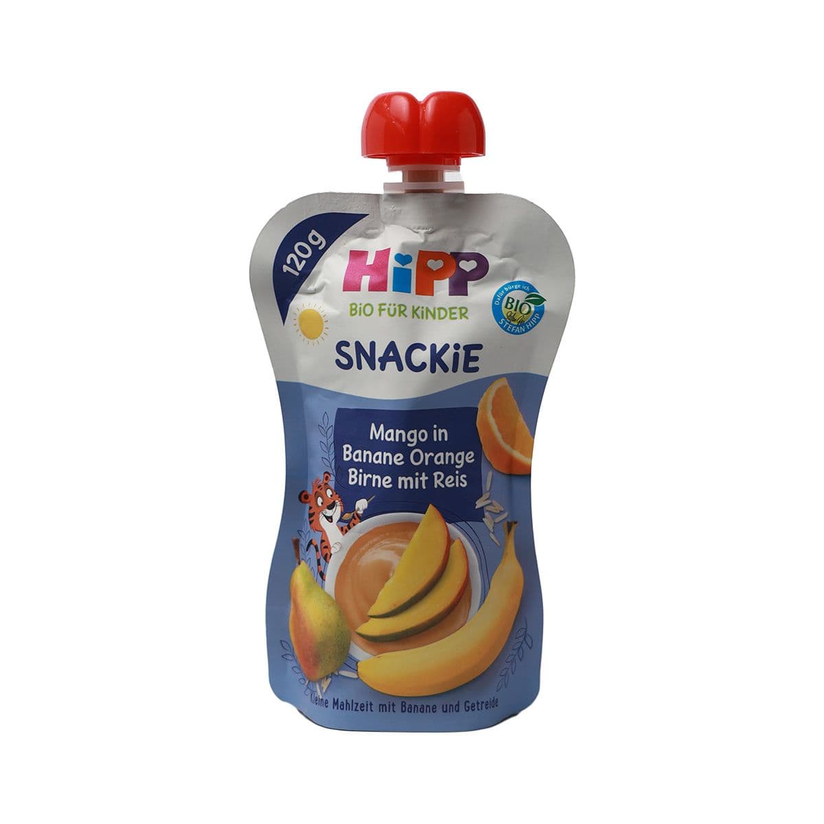 ხილფაფა მსხალი მანგო და ბანანი 1 წლიდან 84501-01 ჰიპი - HIPP