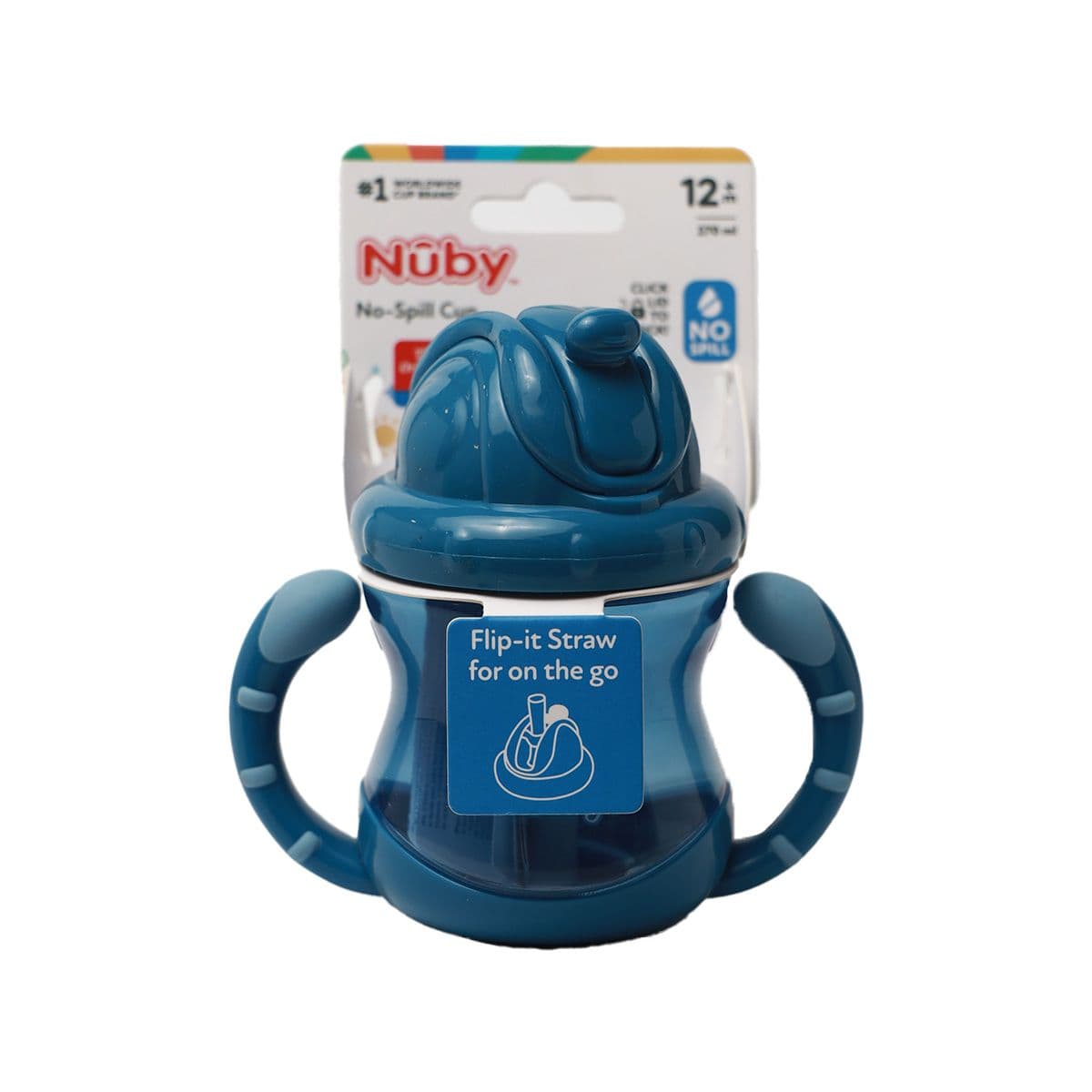 ჭიქა სახელურით 240მლ 04014 ნუბი - Nuby