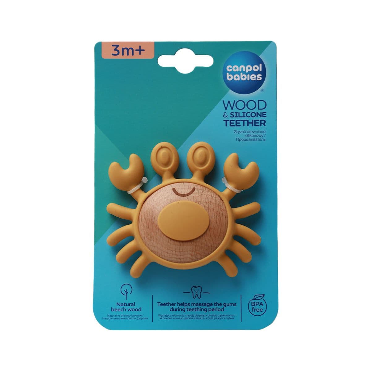 ღრძილების მასაჟორი კობორჩხალა 80/306 კანპოლი - Canpol