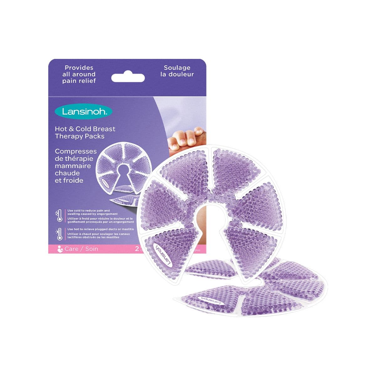 მკერდის თერაპიის პაკეტები 3-1 7644 ლანსინო - Lansinoh