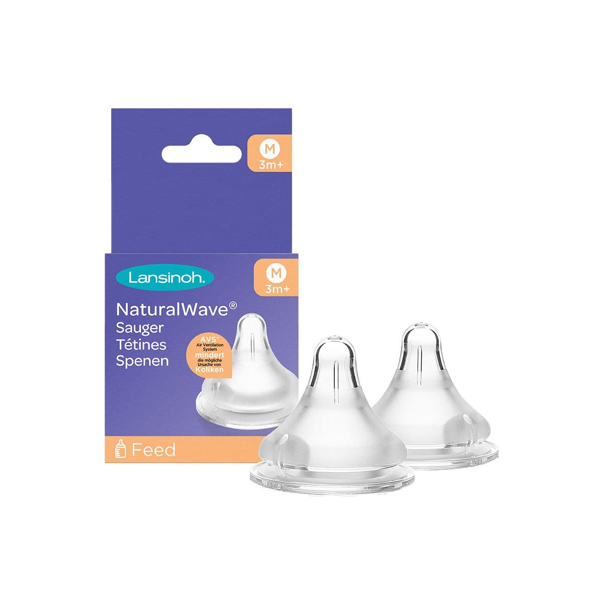 საწოვარა საშუალო ნაკადი N2 9723 ლანსინო - Lansinoh