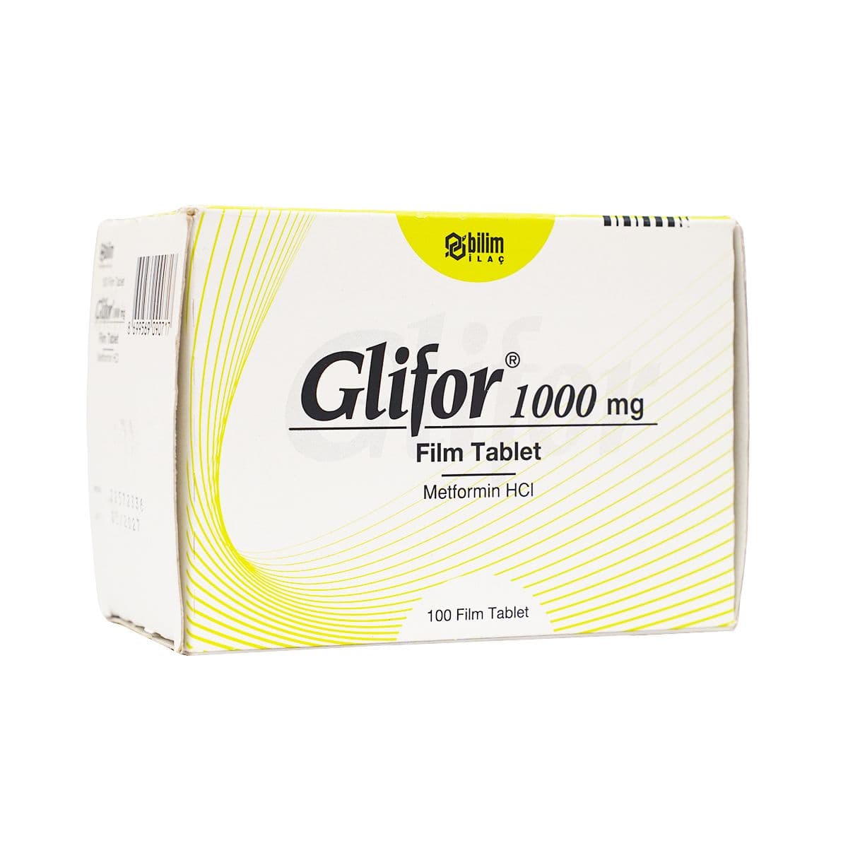 გლიფორი - Glifor 1000მგ 100 ტაბლეტი