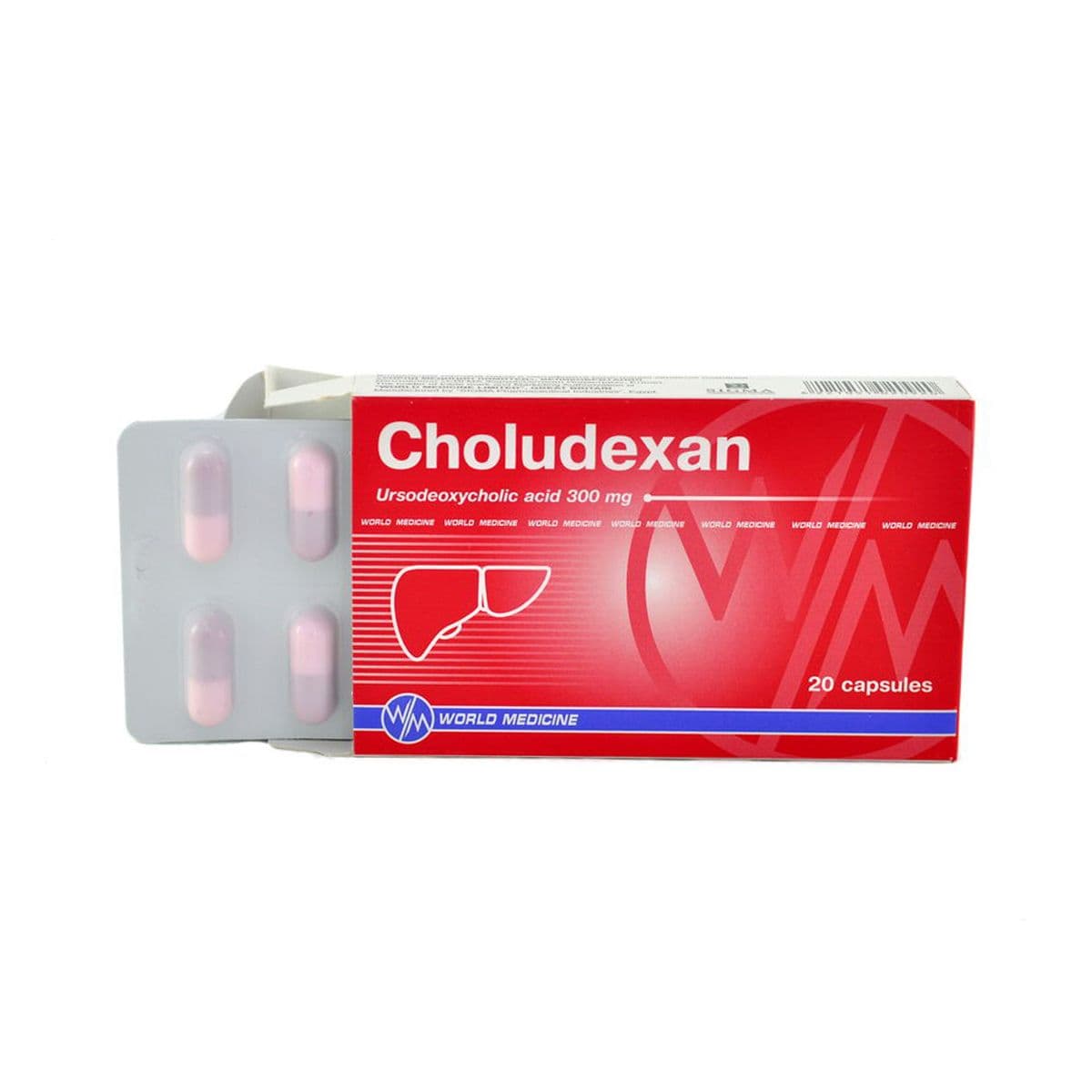 ხოლუდექსანი - Choludexan 300მგ 20 კაფსულა