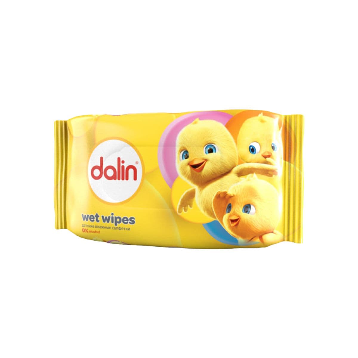 სველი ხელსახოცი 56 ცალი 7808 დალინი - Dalin