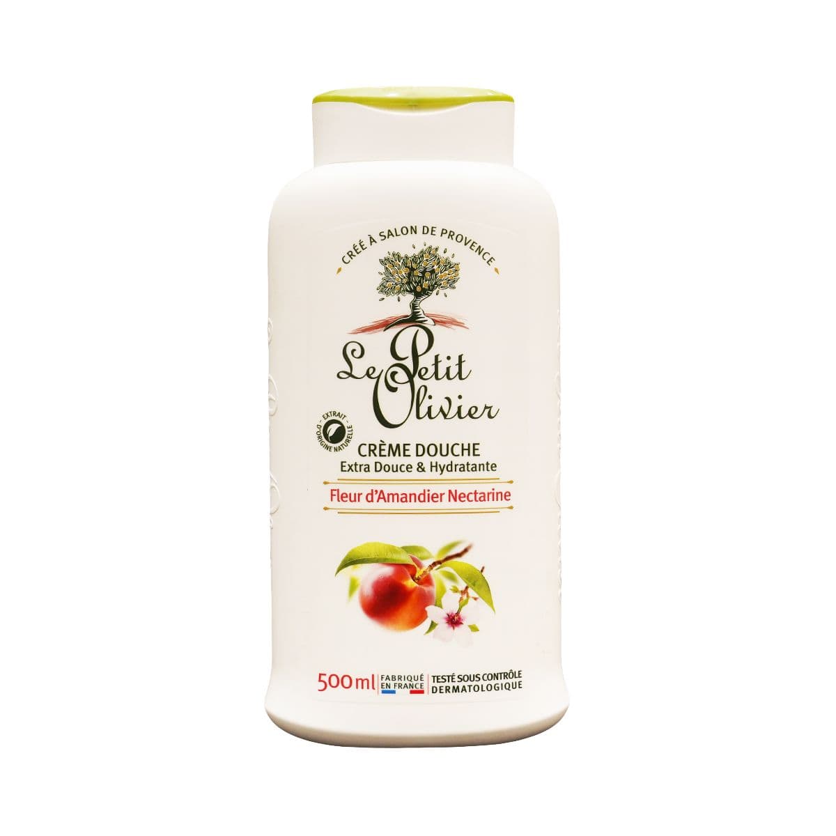 შხაპის კრემი ვაშლატამა და ნუშით 500 მლ 7251 ლე პეტიტ ოლივიე - Le Petit Olivier