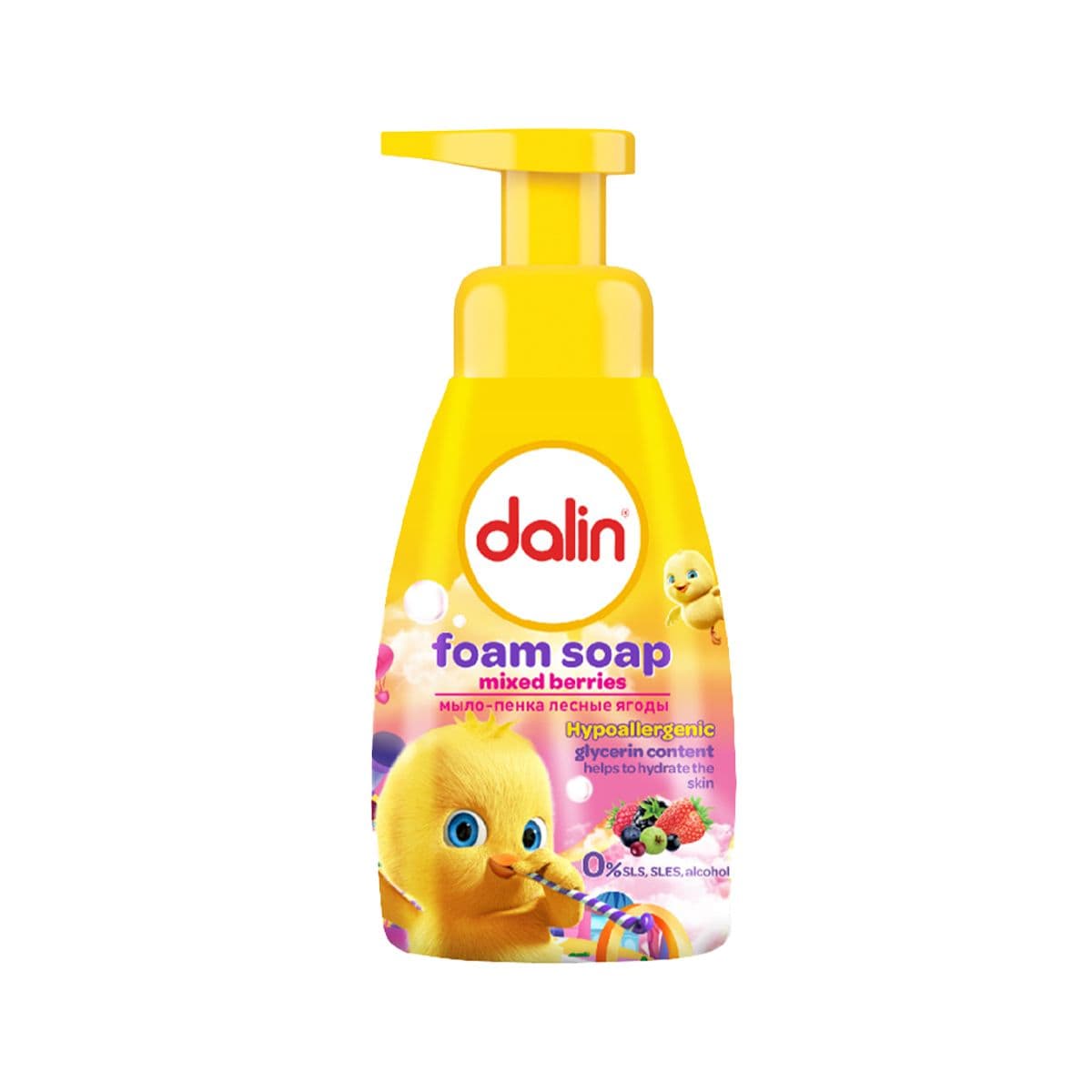 ბავშვის დასაბანი ქაფი 200 მლ 5492 დალინი - Dalin